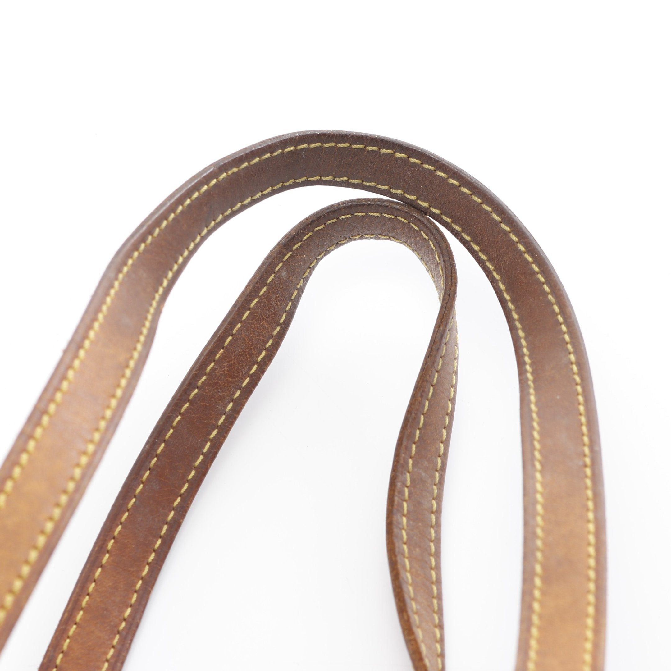 Louis Vuitton Louis Vuitton Bucket Pm Monogram Handbag Leather Brown Size ONE SIZE - 11 Thumbnail