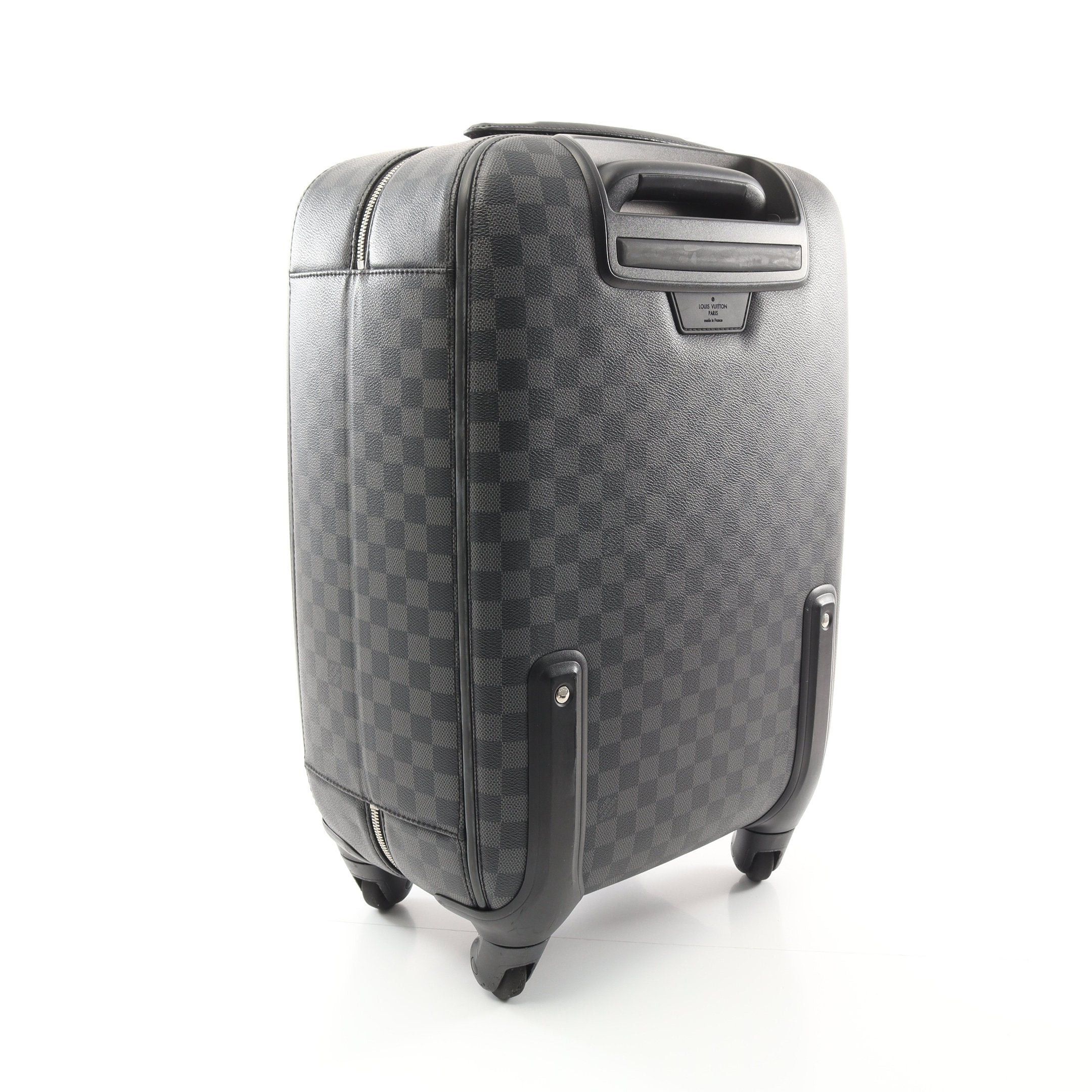 Louis Vuitton Louis Vuitton Zephyr 55 Damier Graphite Carry Case Suitcase Black Size ONE SIZE - 2 Thumbnail