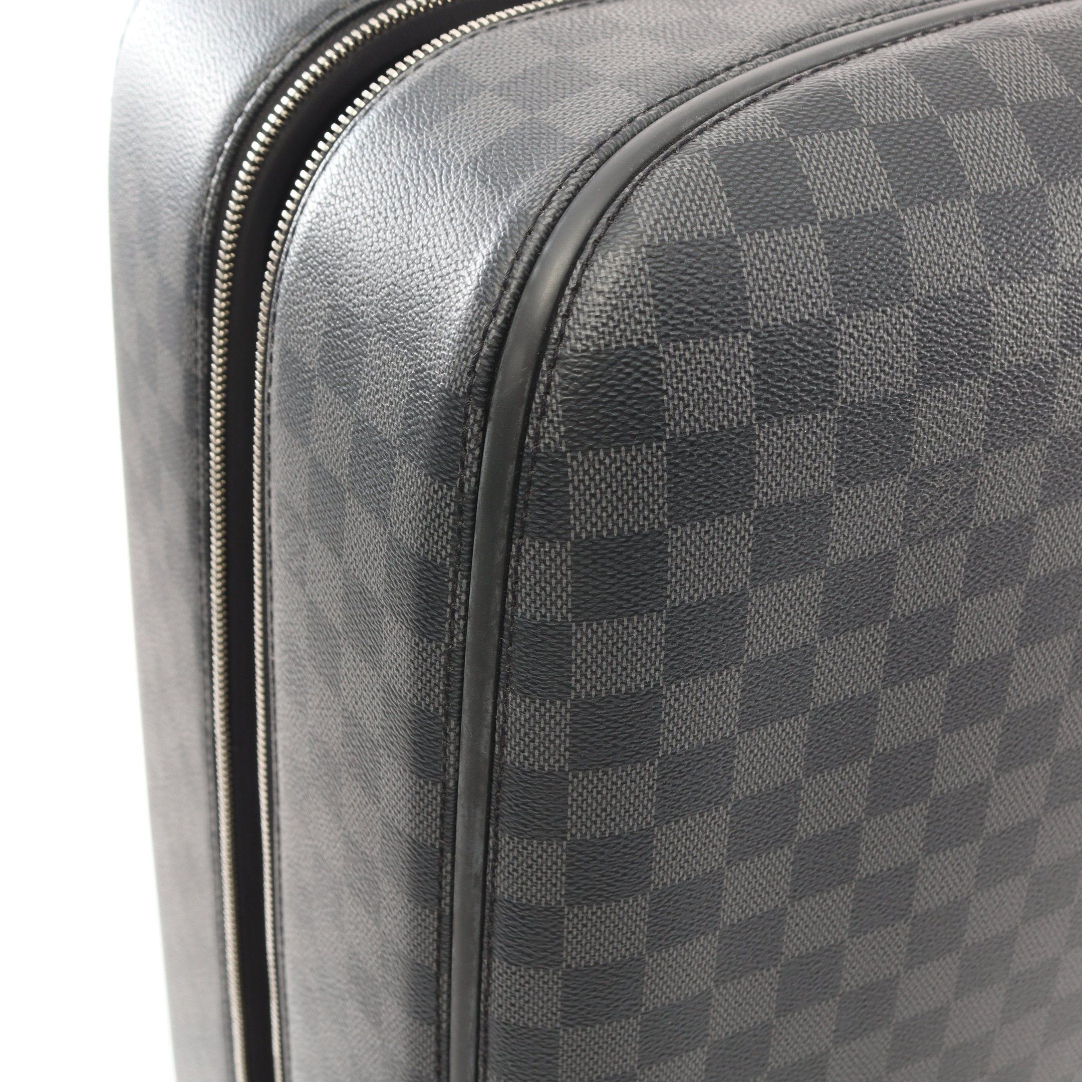 Louis Vuitton Louis Vuitton Zephyr 55 Damier Graphite Carry Case Suitcase Black Size ONE SIZE - 8 Thumbnail
