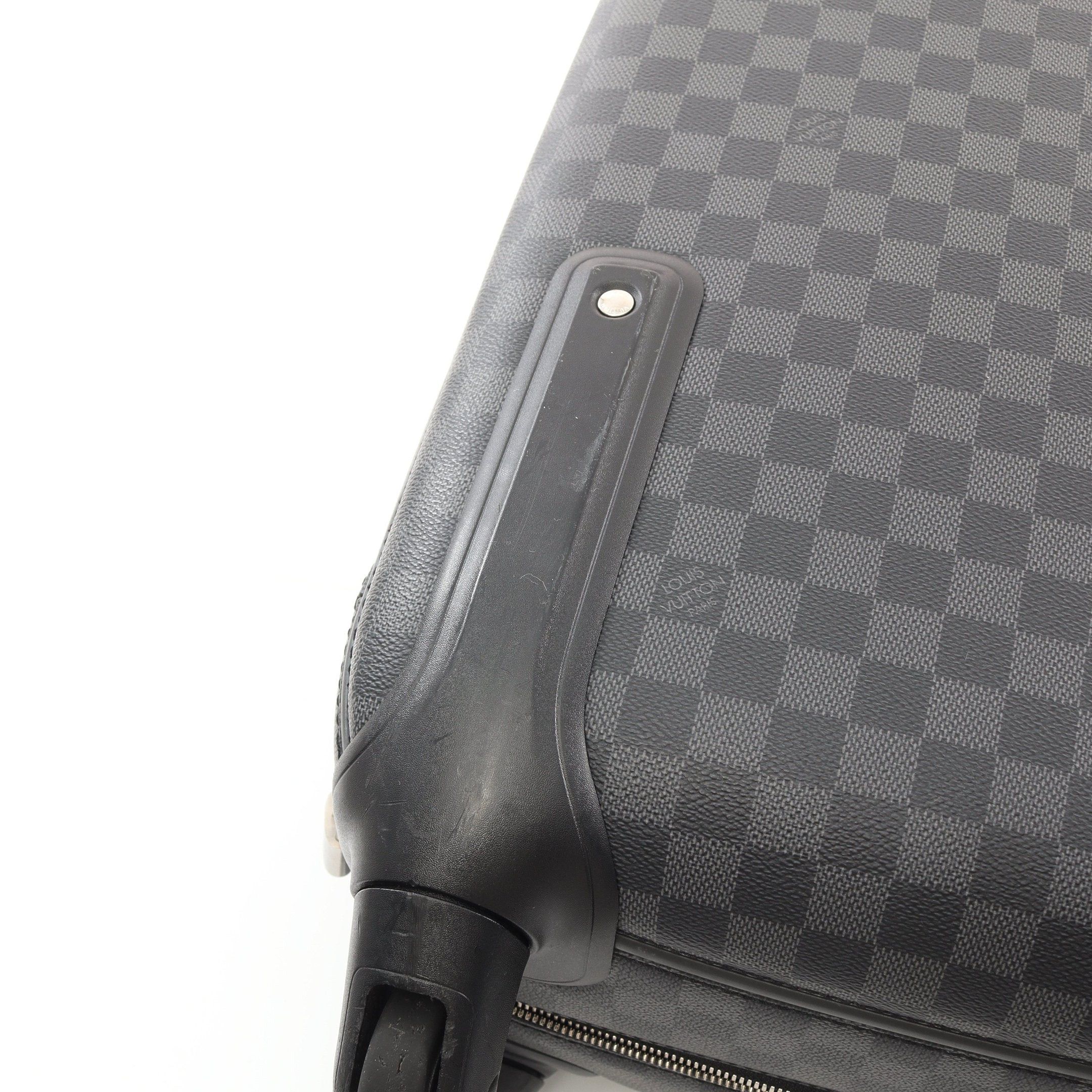 Louis Vuitton Louis Vuitton Zephyr 55 Damier Graphite Carry Case Suitcase Black Size ONE SIZE - 10 Thumbnail