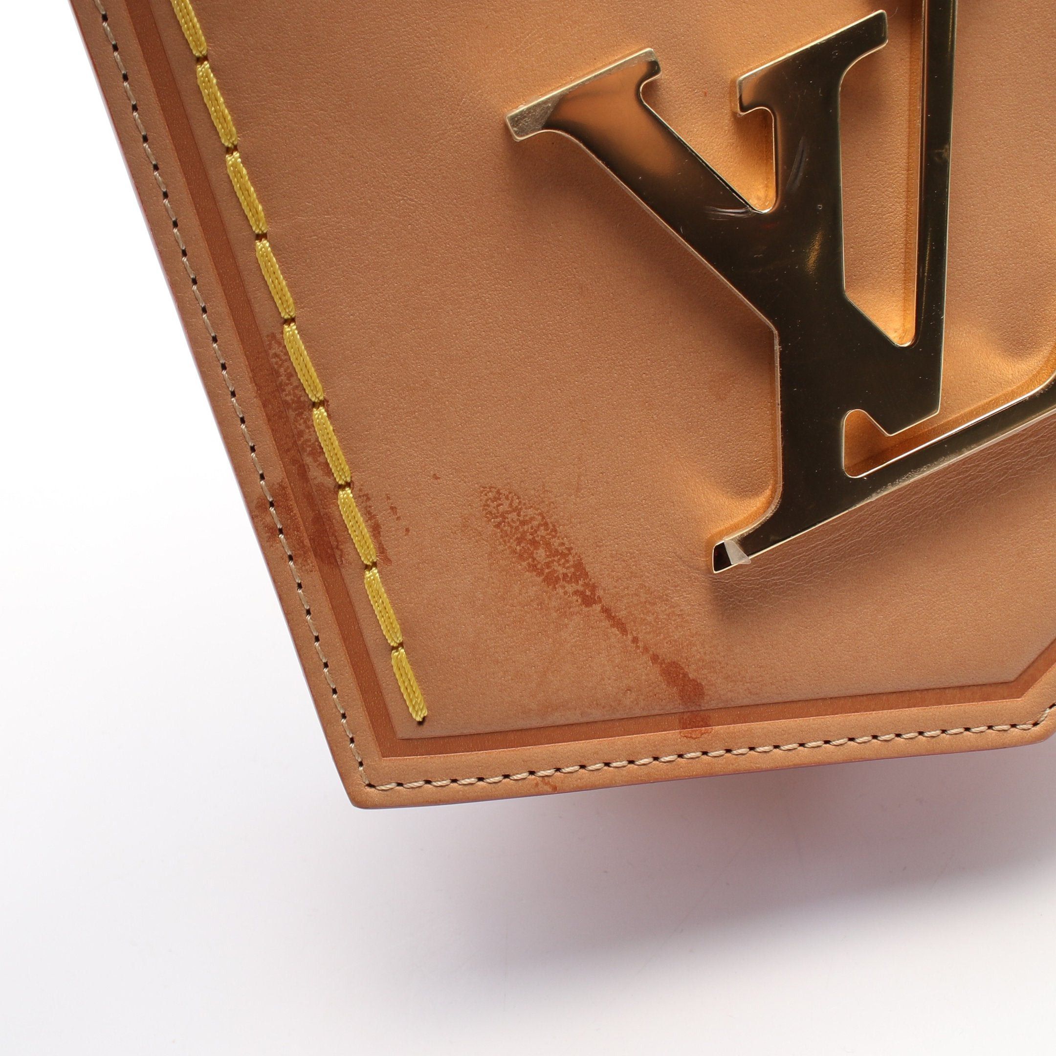 Louis Vuitton Louis Vuitton Keibel Xl Pm Shoulder Bag Leather Beige Size ONE SIZE - 5 Thumbnail