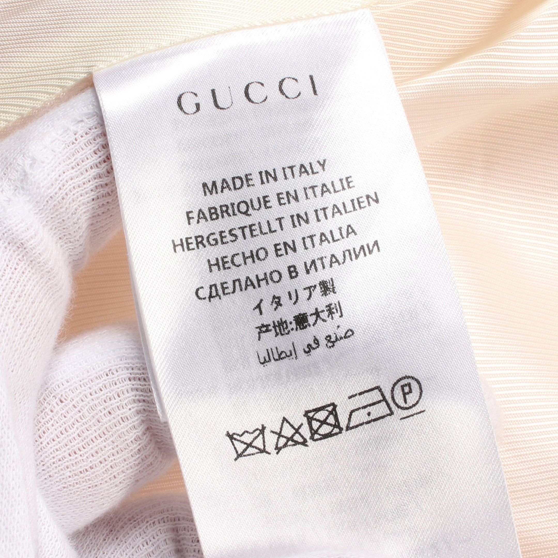 Gucci Gucci Wool Removable Bow Cuffs Collar Coat Silk Pink Size ONE SIZE - 5 Thumbnail