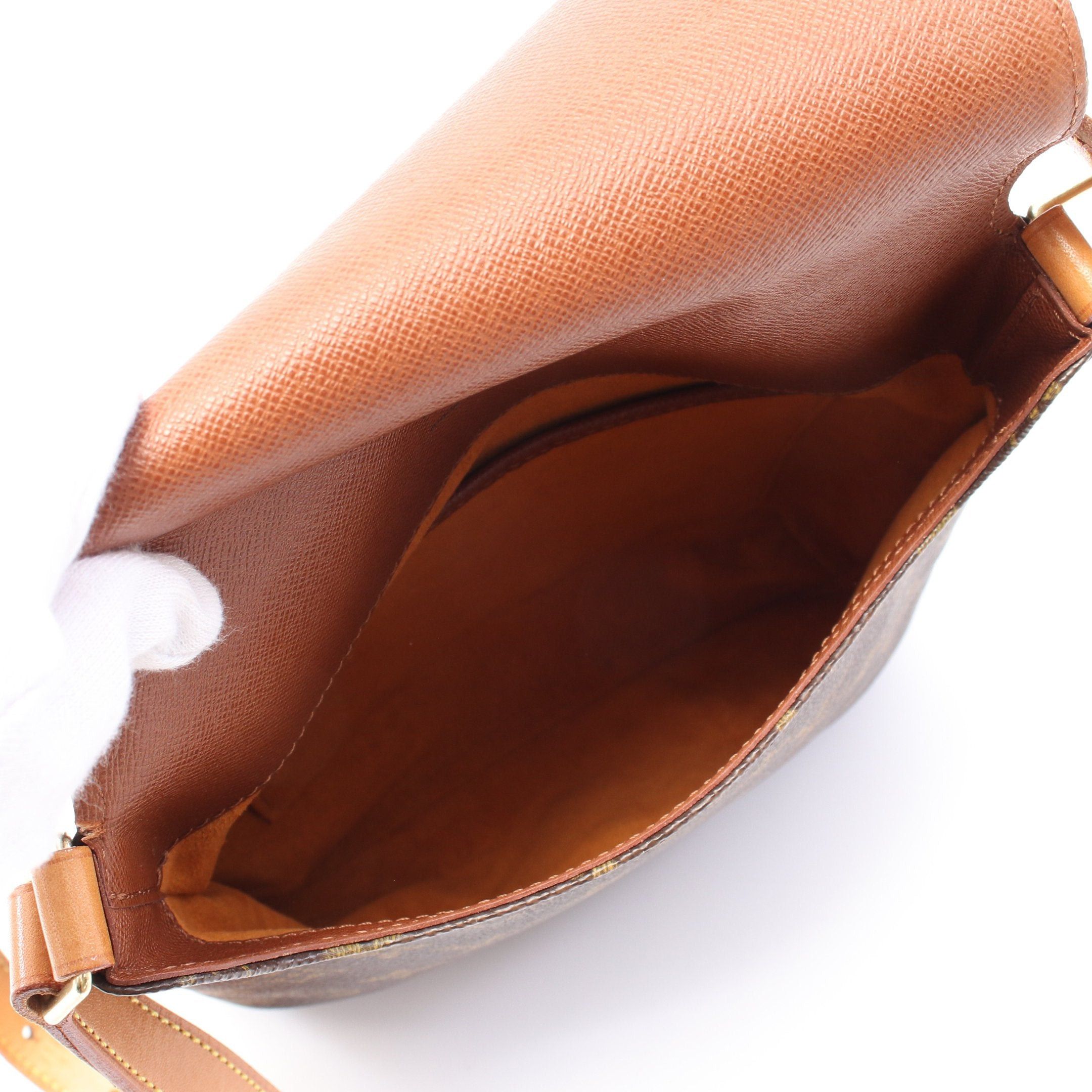 Louis Vuitton Louis Vuitton Musette Salsa Short Strap Monogram Shoulder Bag Leather Brown Size ONE SIZE - 3 Thumbnail