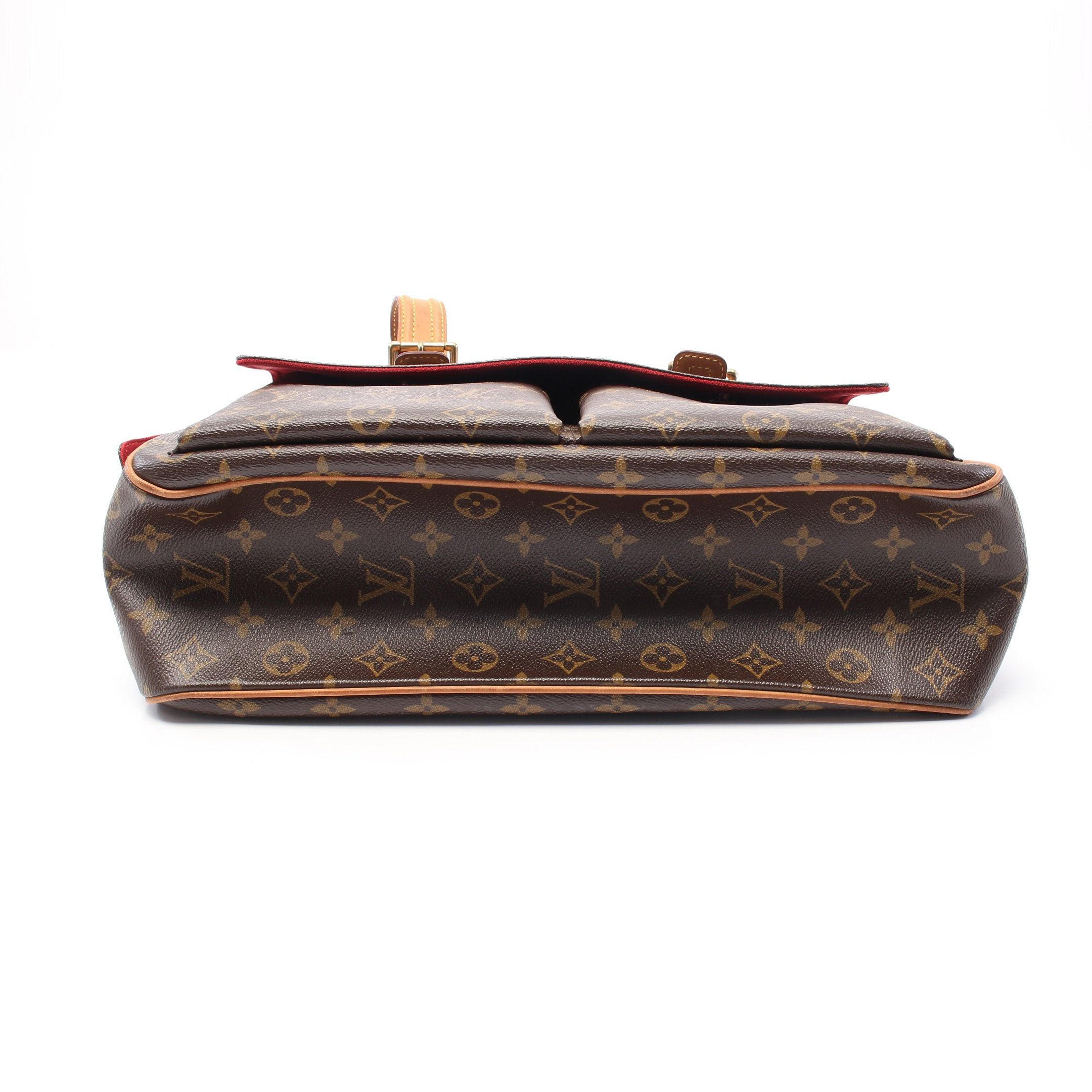 Louis Vuitton Louis Vuitton Multi-Priest Monogram Handbag Leather Brown Size ONE SIZE - 15 Thumbnail