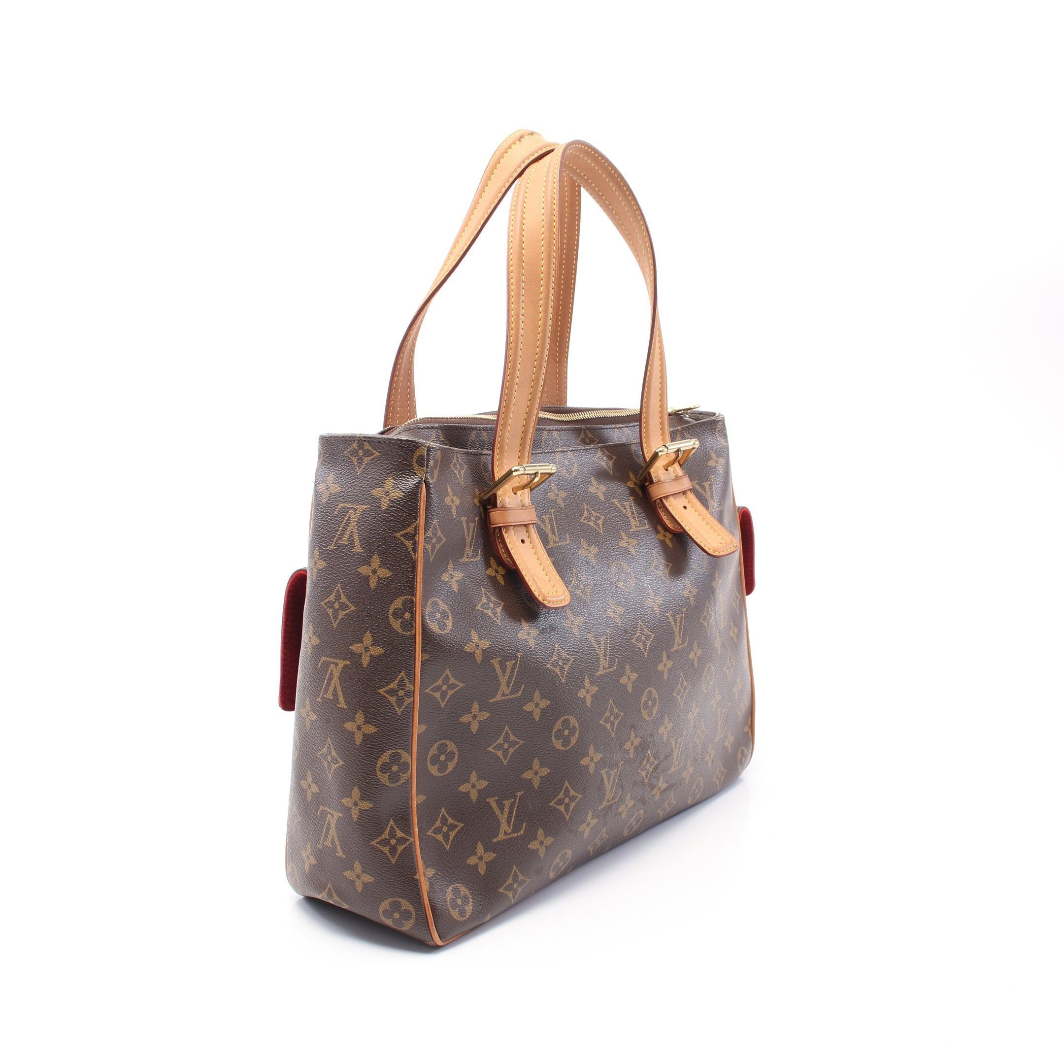 Louis Vuitton Louis Vuitton Multi-Priest Monogram Handbag Leather Brown Size ONE SIZE - 2 Thumbnail