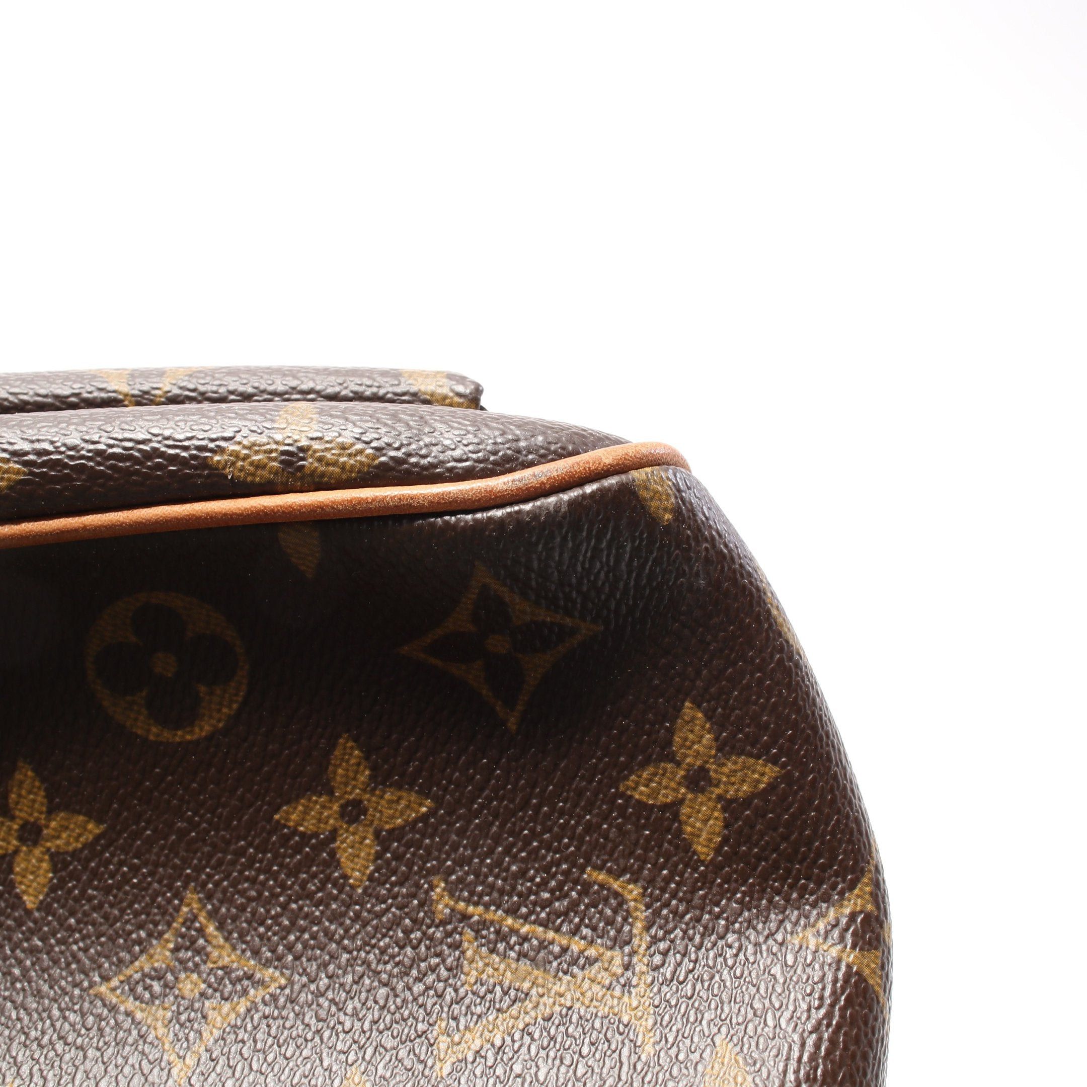 Louis Vuitton Louis Vuitton Multi-Priest Monogram Handbag Leather Brown Size ONE SIZE - 14 Thumbnail