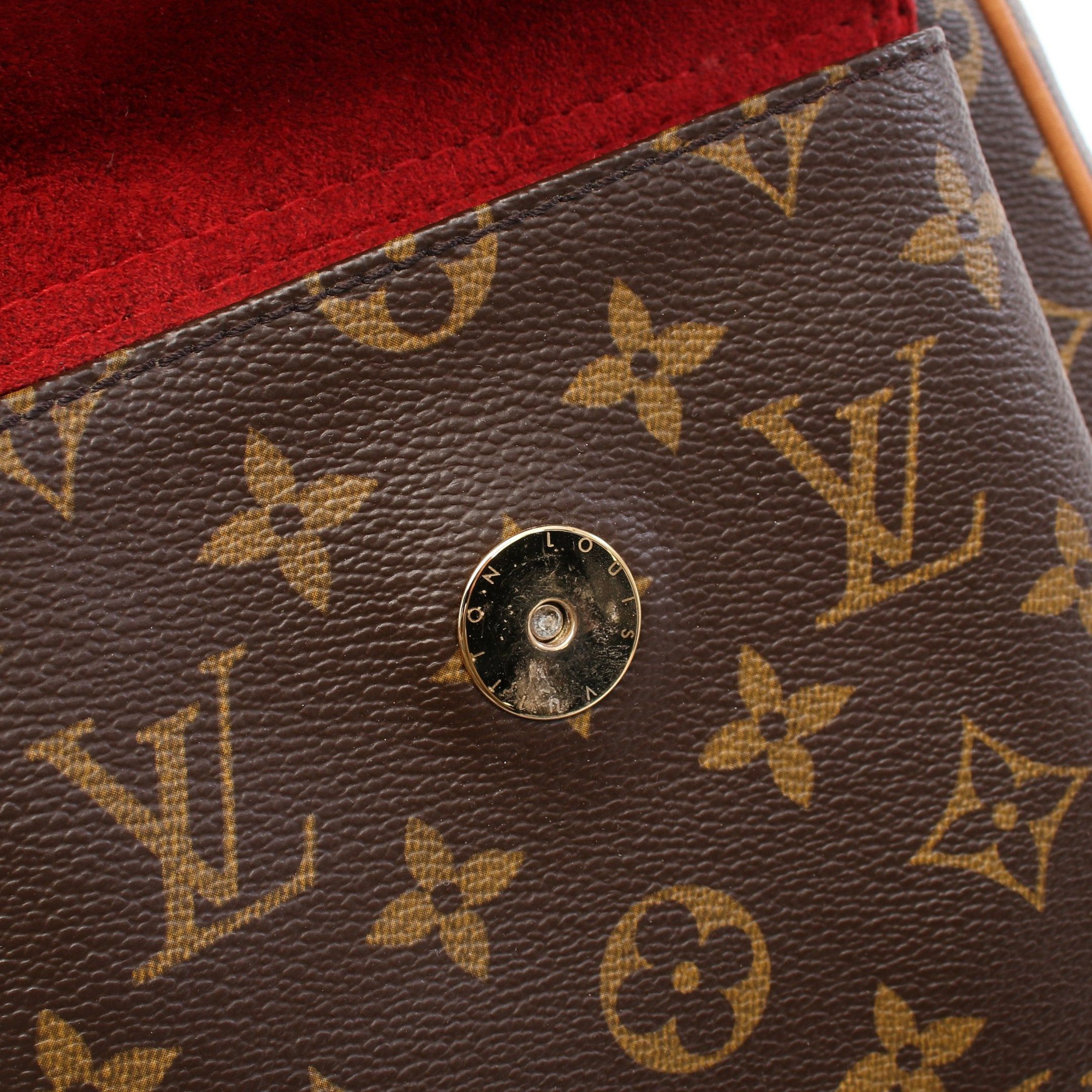 Louis Vuitton Louis Vuitton Multi-Priest Monogram Handbag Leather Brown Size ONE SIZE - 13 Thumbnail