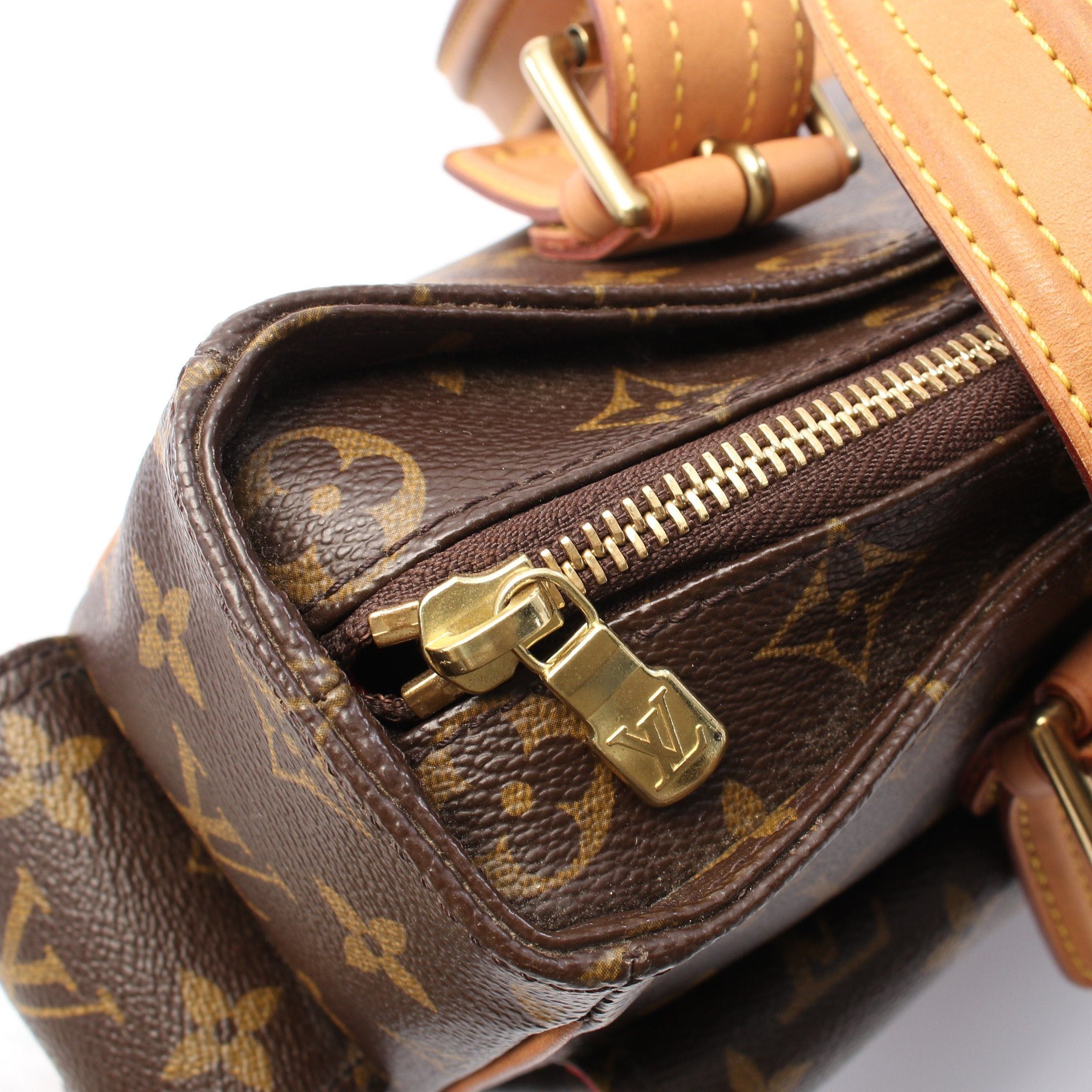 Louis Vuitton Louis Vuitton Multi-Priest Monogram Handbag Leather Brown Size ONE SIZE - 11 Thumbnail