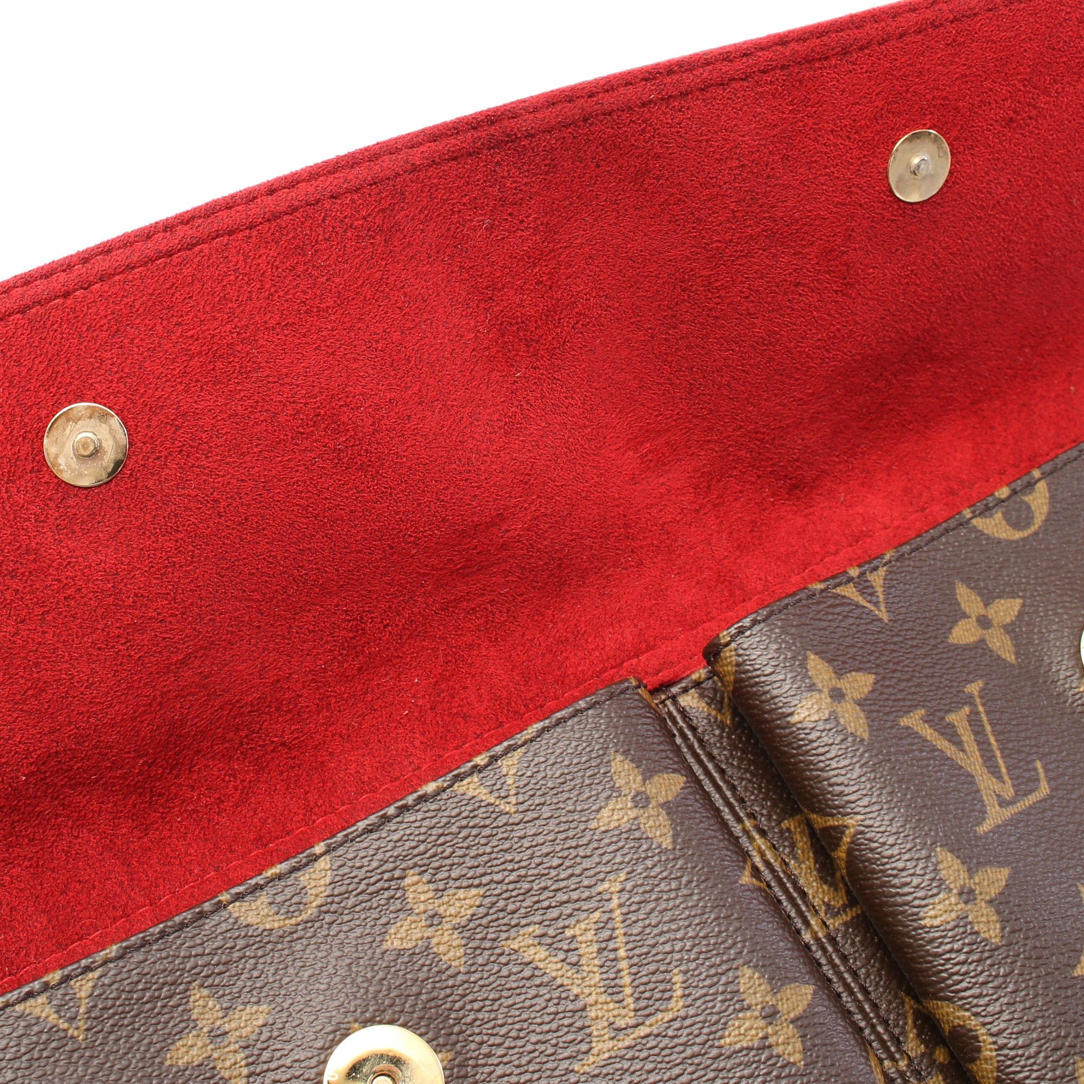 Louis Vuitton Louis Vuitton Multi-Priest Monogram Handbag Leather Brown Size ONE SIZE - 12 Thumbnail
