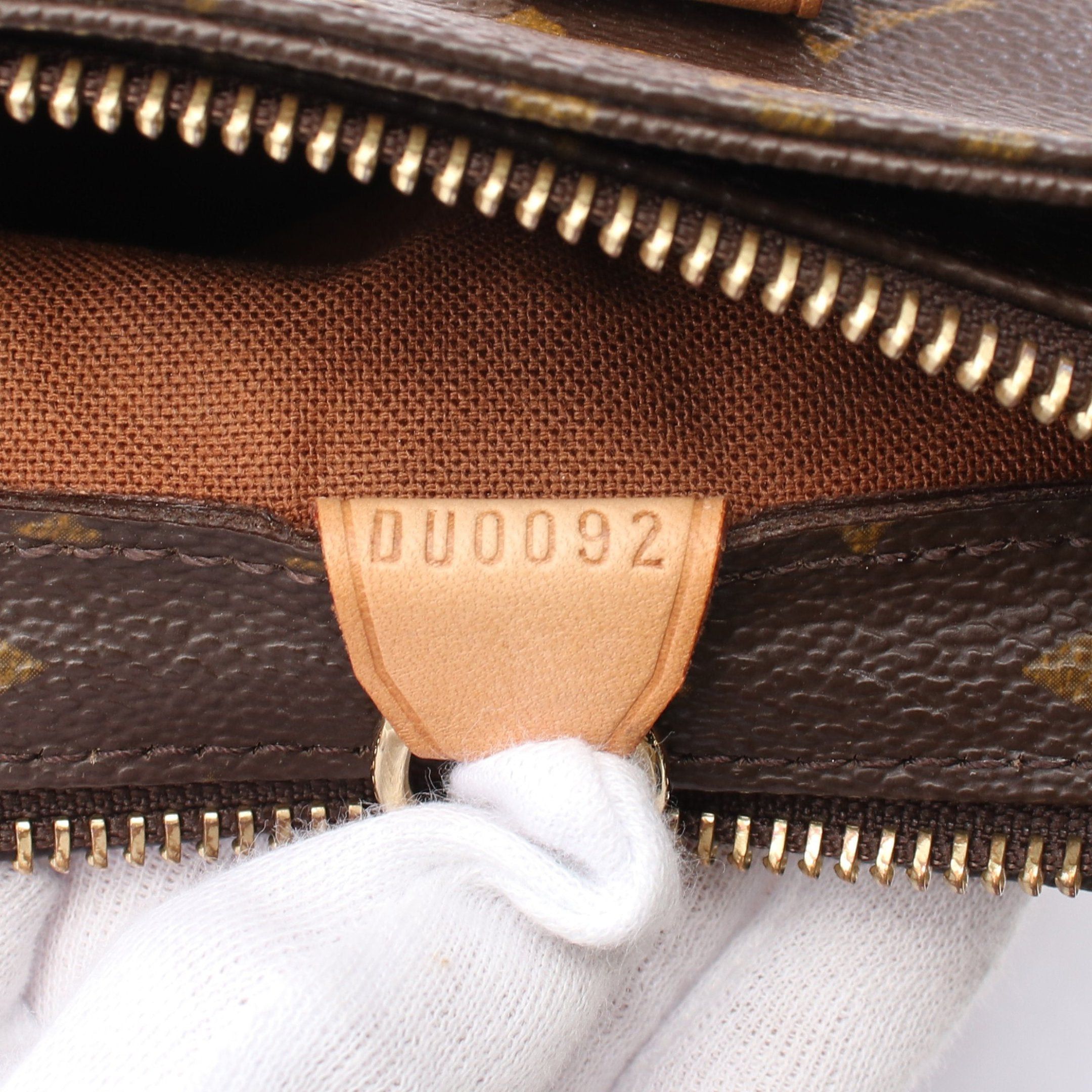 Louis Vuitton Louis Vuitton Cabas Piano Monogram Shoulder Bag Leather Brown Size ONE SIZE - 5 Thumbnail