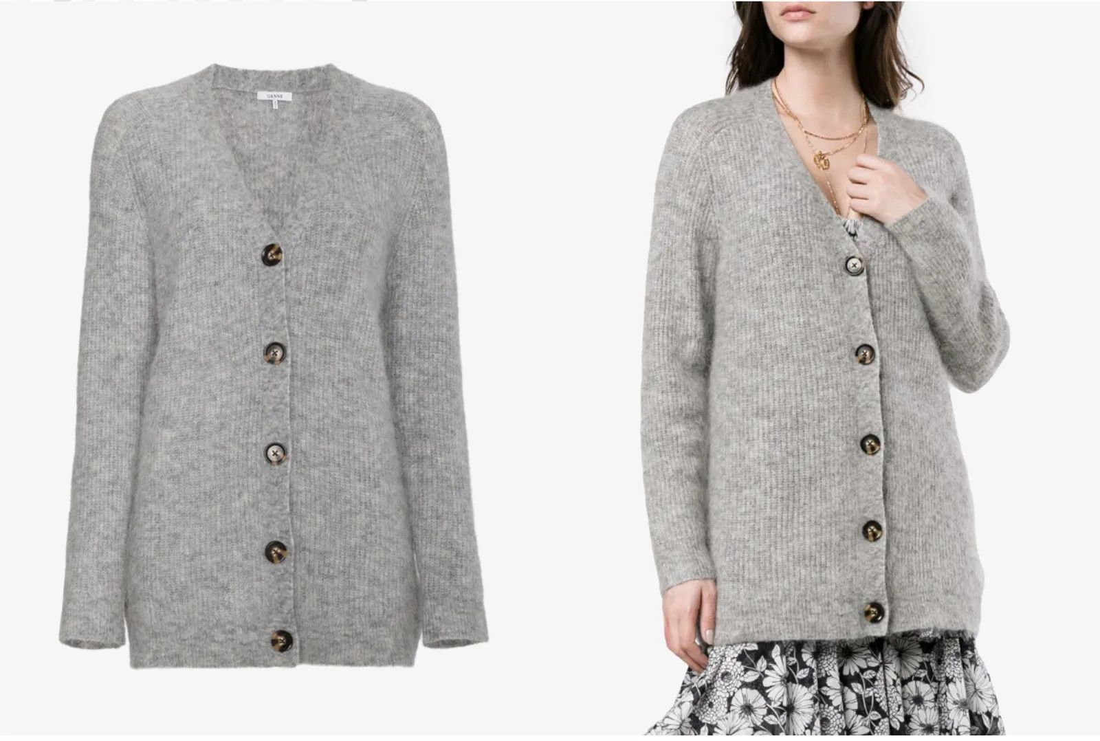 Ganni Ganni Evangelista Cardigan Size XS / US 0-2 / IT 36-38 - 5 Thumbnail