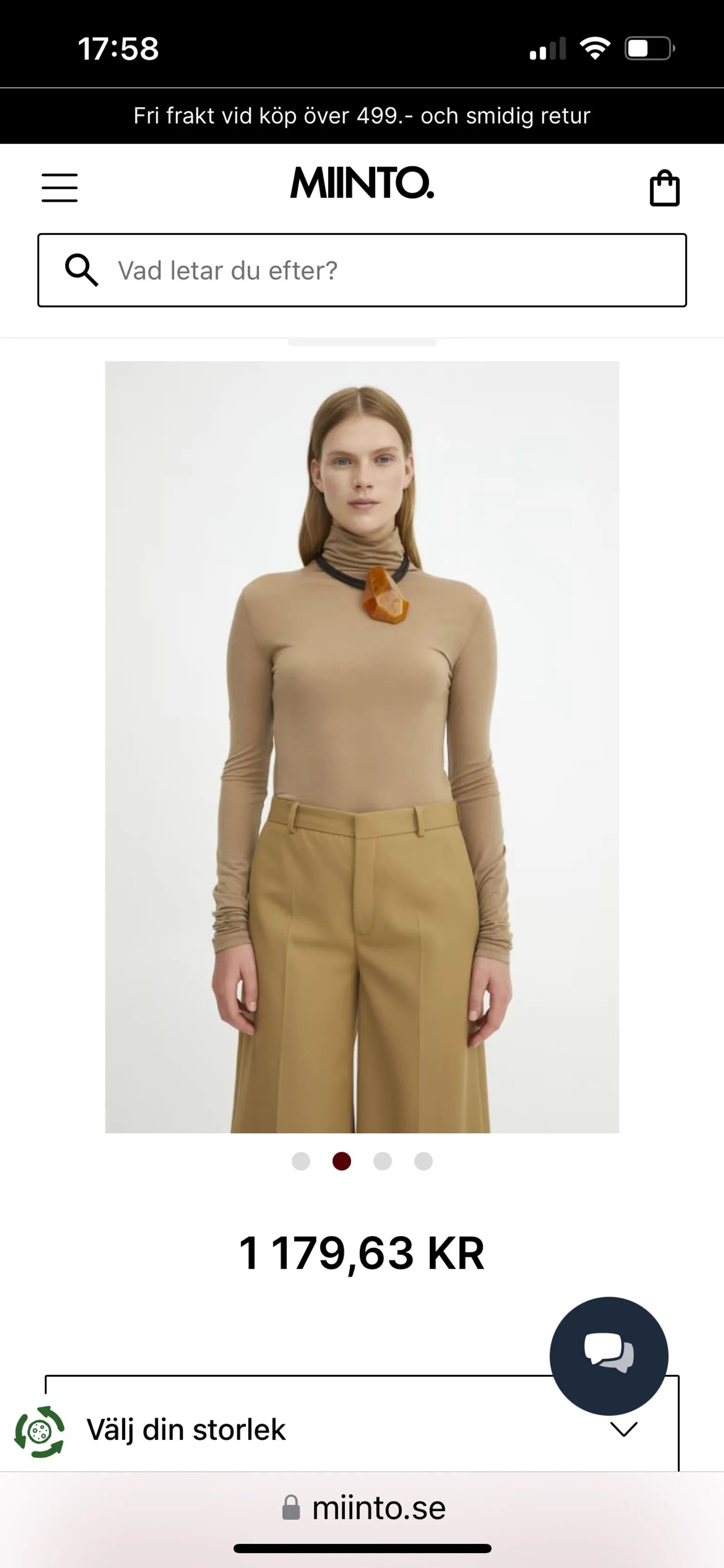 Rodebjer Rodebjer Kena Polo knit Size L / US 10 / IT 46 - 5 Thumbnail