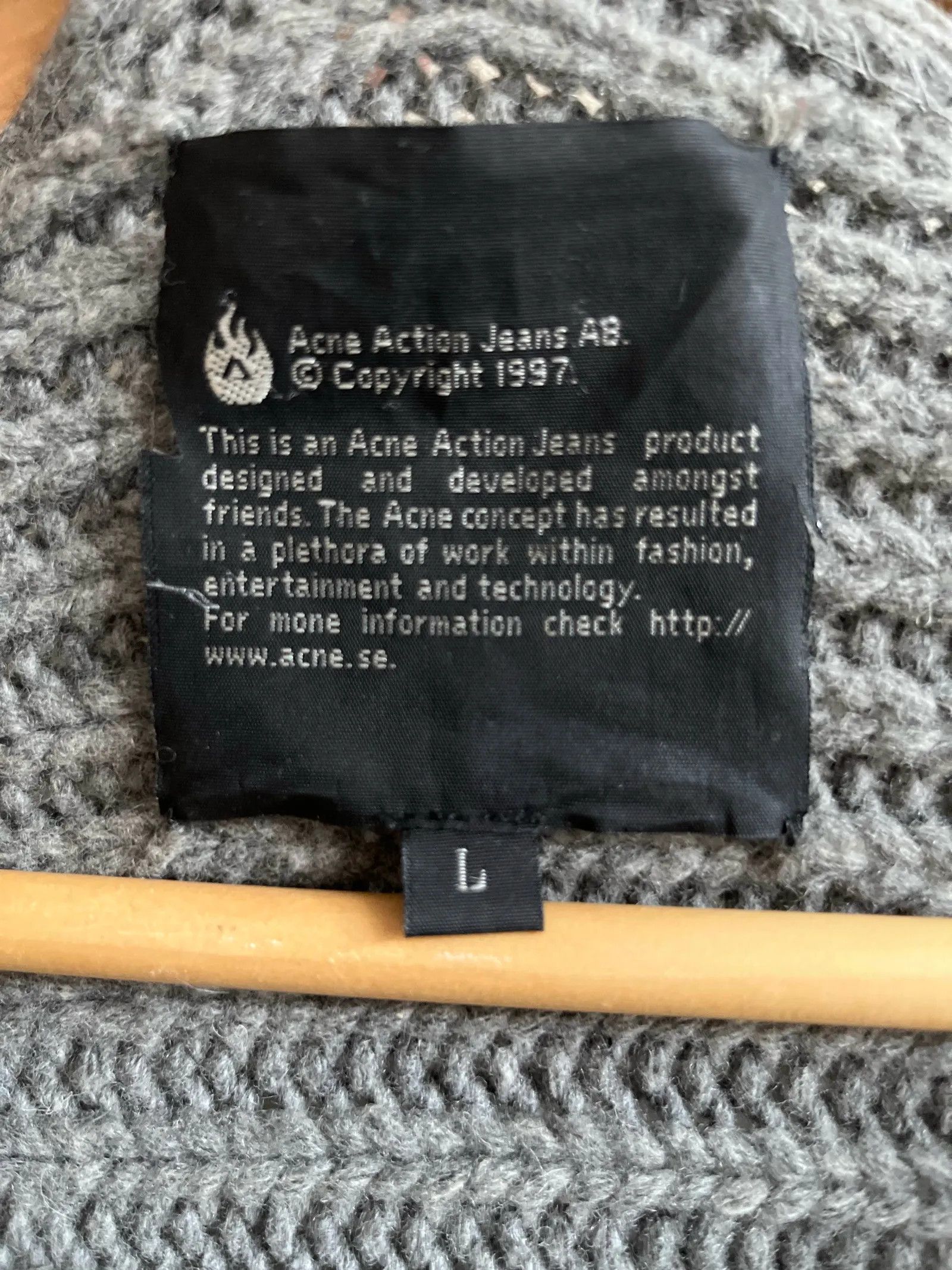 Acne Studios Acne Studios Cardigan Size L / US 10 / IT 46 - 4 Thumbnail