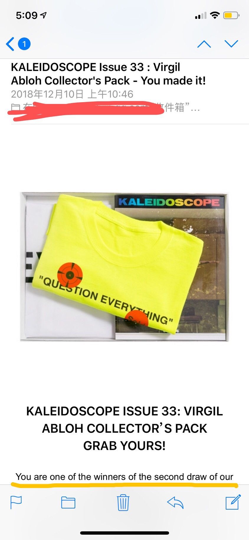 Off White Off White Virgil Abloh x KALEIDOSCOPE Pack 1 of 300 Grailed