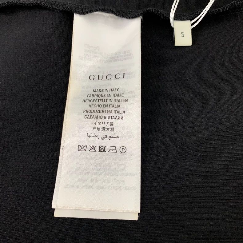 Gucci Black V-Neck Striped Dress by Gucci Size 36" / US 14 / IT 50 - 6 Thumbnail