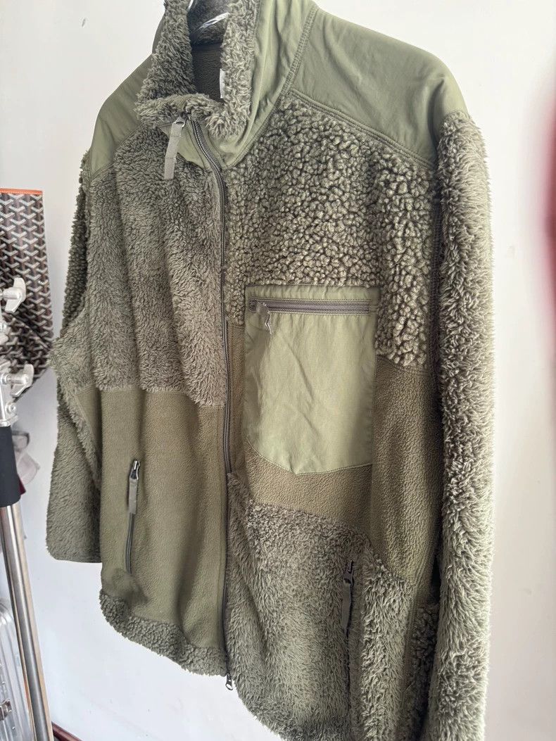 Uniqlo Uniqlo EG Fleece Jacket in Olive Green Size US L / EU 52-54 / 3 - 3 Thumbnail