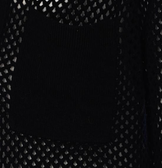 Allude ALLUDE Women Sweater 20601 90 Black Size S / US 4 / IT 40 - 3 Thumbnail