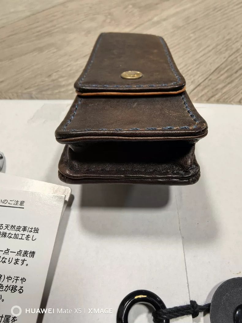 Visvim Visvim Veggie Pen Case in Wild Bison Leather Size ONE SIZE - 8 Thumbnail