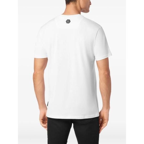 Philipp Plein PHILIPP PLEIN Men T-Shirts MTK8248 PJY002N 01 WHITE Size US M / EU 48-50 / 2 - 3 Thumbnail