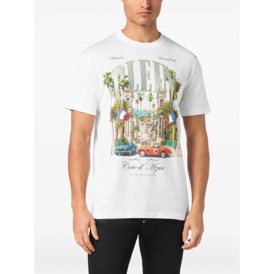 Philipp Plein PHILIPP PLEIN Men T-Shirts MTK8248 PJY002N 01 WHITE Size US M / EU 48-50 / 2 - 5 Thumbnail