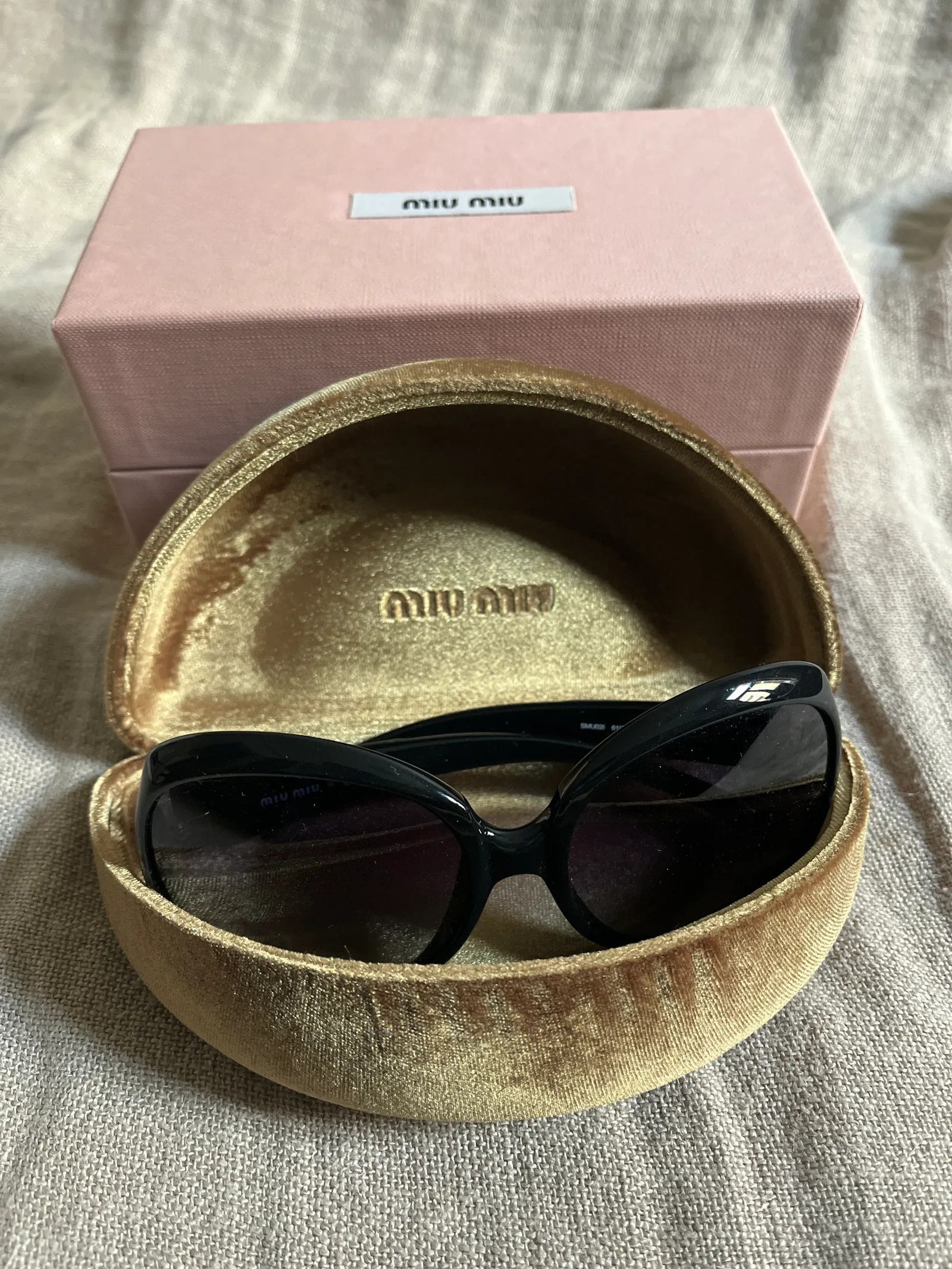 Miu Miu Miu Miu Sunglasses Size ONE SIZE - 4 Thumbnail