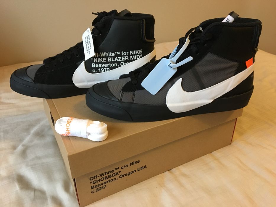 Off White Nike Blazer Mid Grim Reaper Review & On Feet 