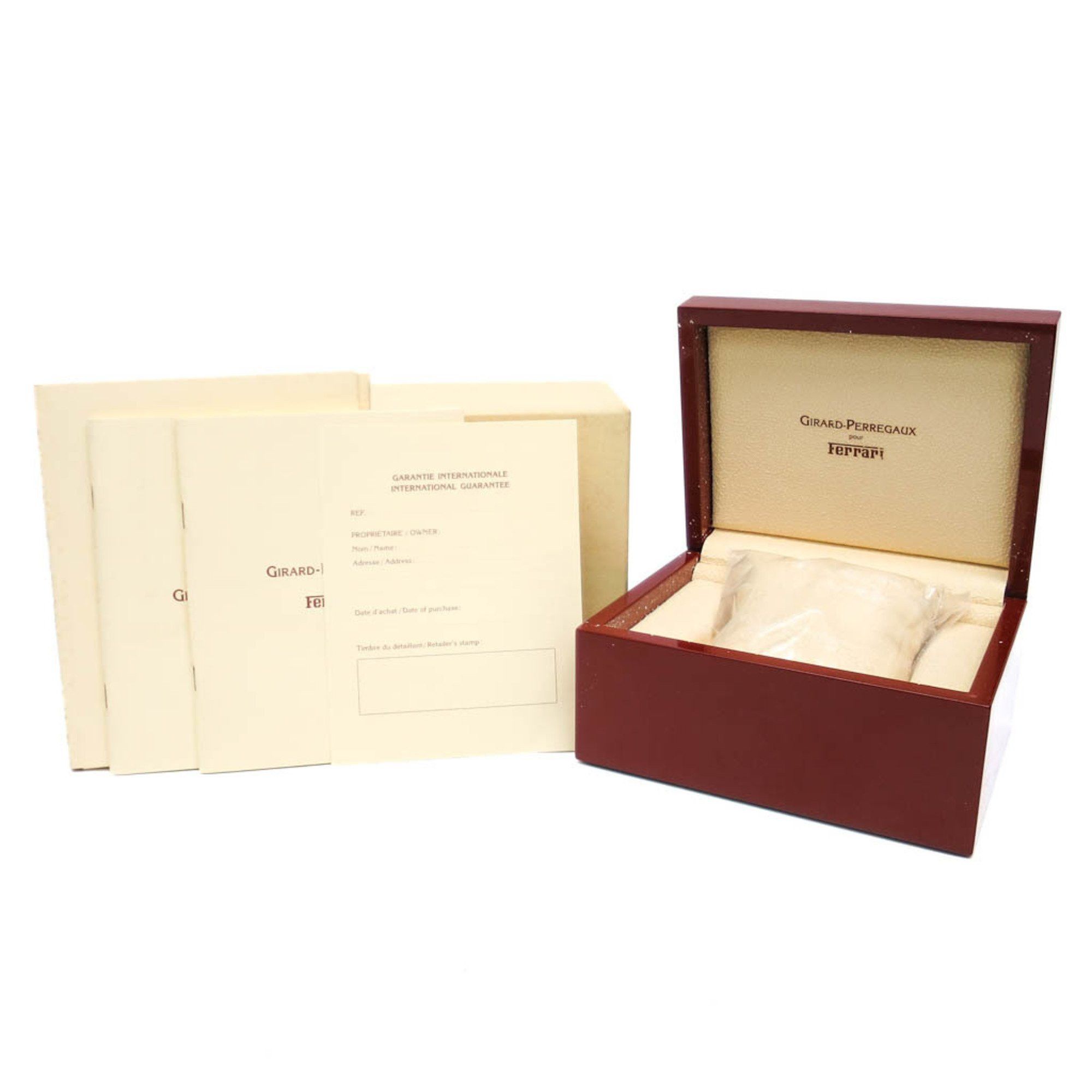 Other GIRARD PERREGAUX Ferrari Chronograph Steel Automatic Mens Watch 8020 BF581275 Size ONE SIZE - 6 Thumbnail