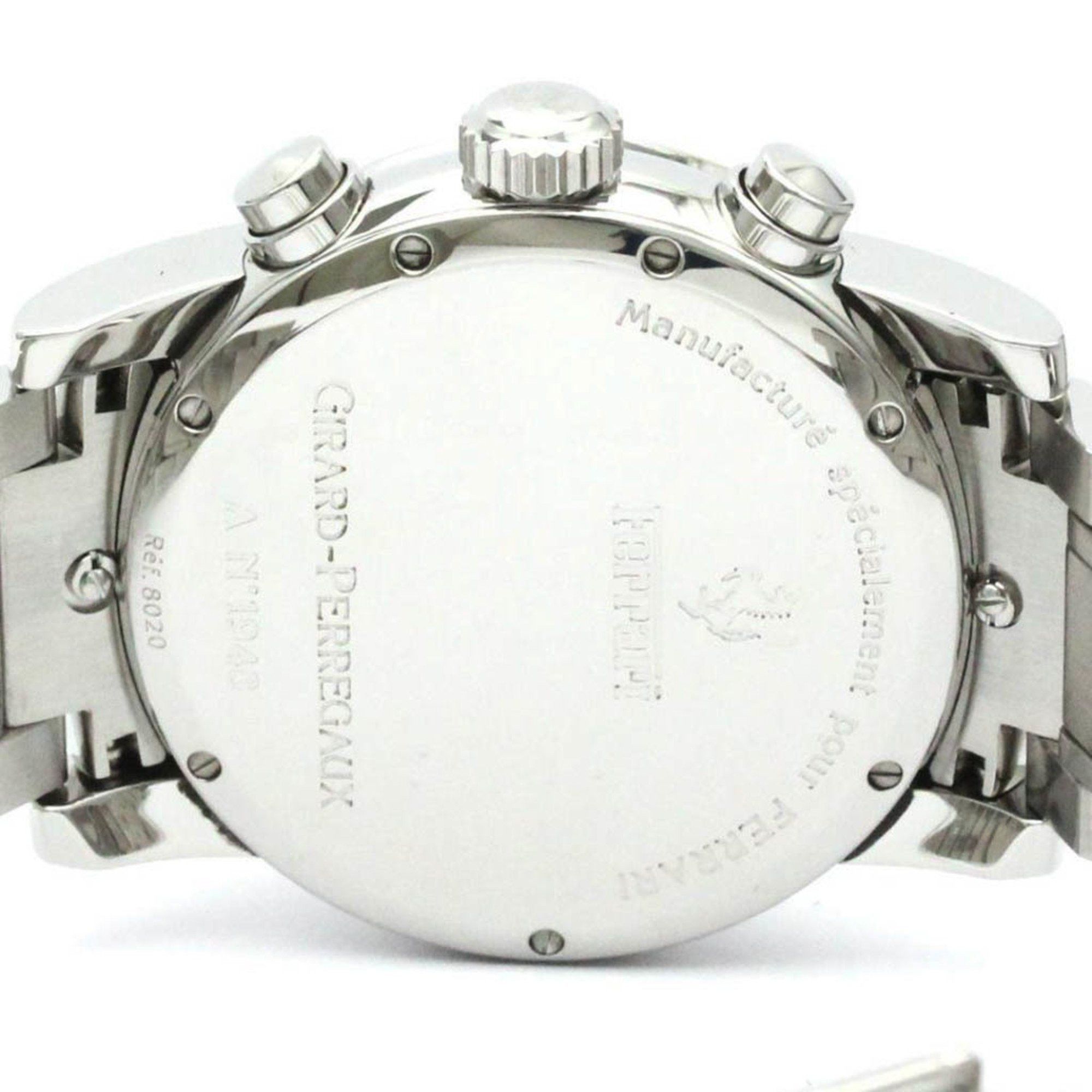 Other GIRARD PERREGAUX Ferrari Chronograph Steel Automatic Mens Watch 8020 BF581275 Size ONE SIZE - 7 Thumbnail