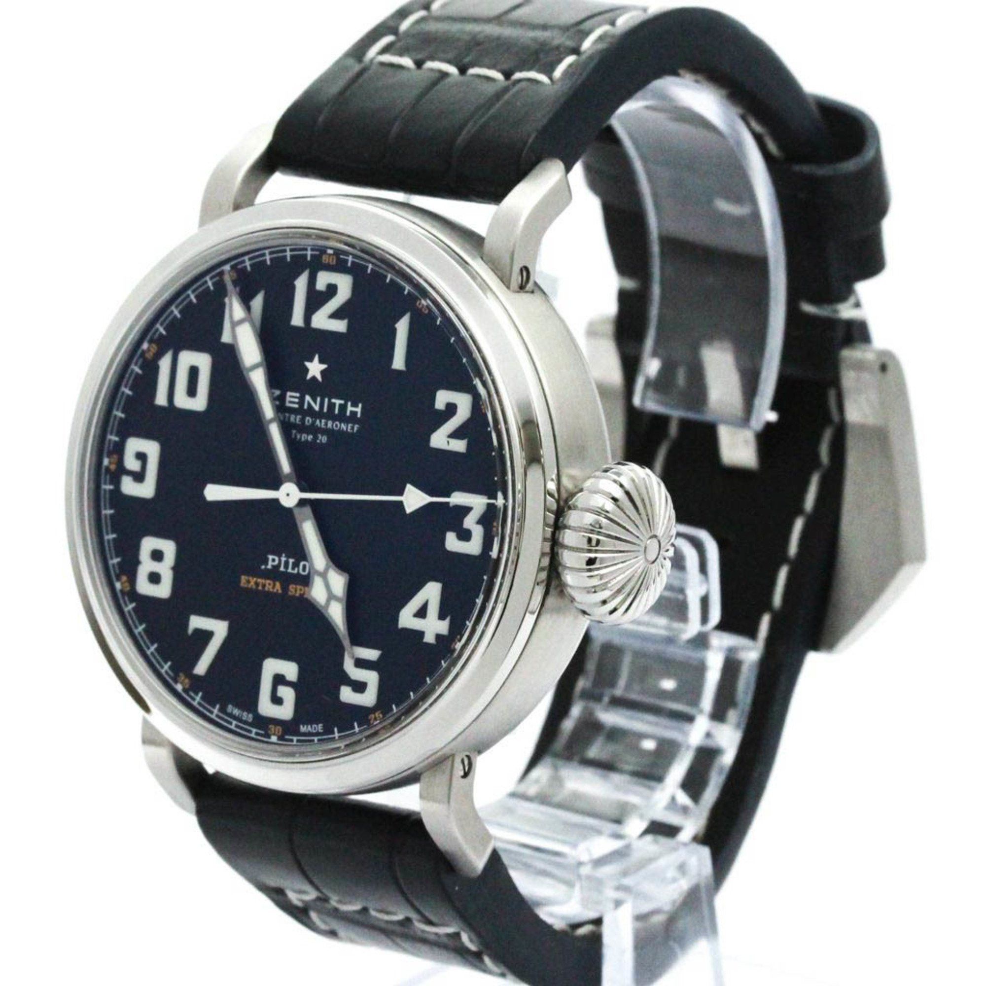 ZENITH ZENITH Pilot Type 20 Extra Special Steel Automatic Watch 03.2430.3000 BF581267 Size ONE SIZE - 2 Thumbnail