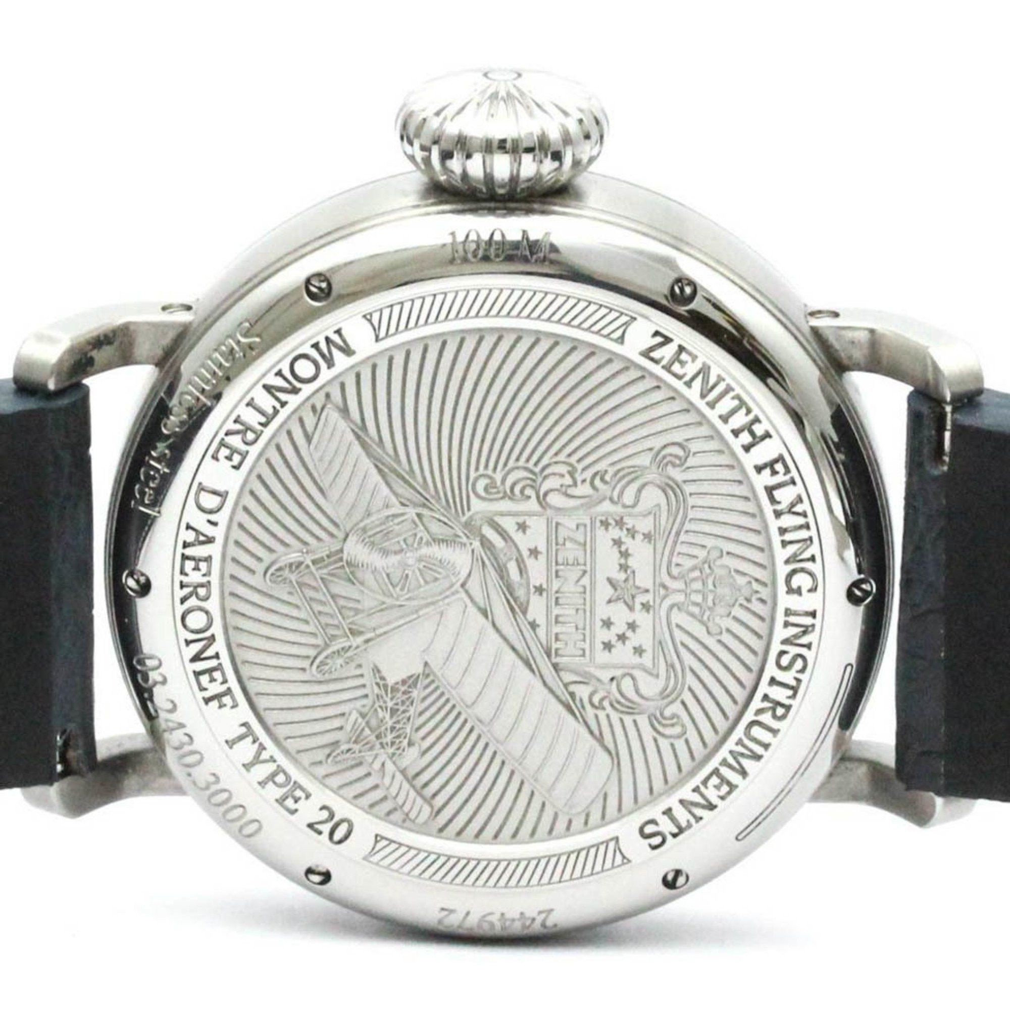 ZENITH ZENITH Pilot Type 20 Extra Special Steel Automatic Watch 03.2430.3000 BF581267 Size ONE SIZE - 7 Thumbnail