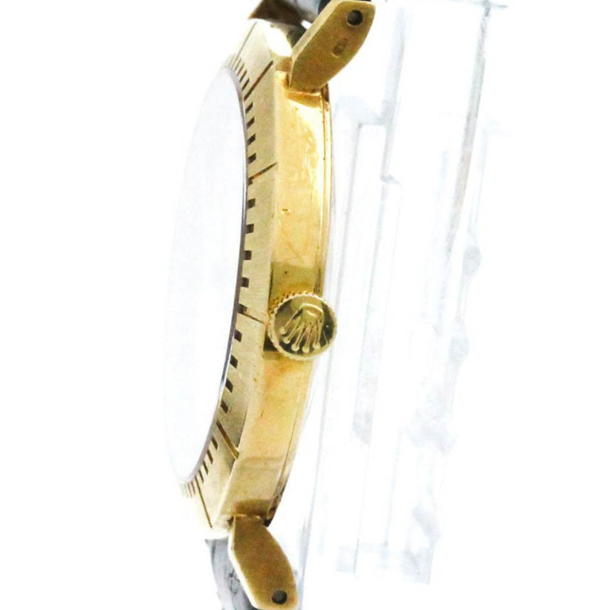 Rolex ROLEX Cellini 18K Gold Leather Hand-Winding Mens Watch 4083 BF579244 Size ONE SIZE - 4 Thumbnail