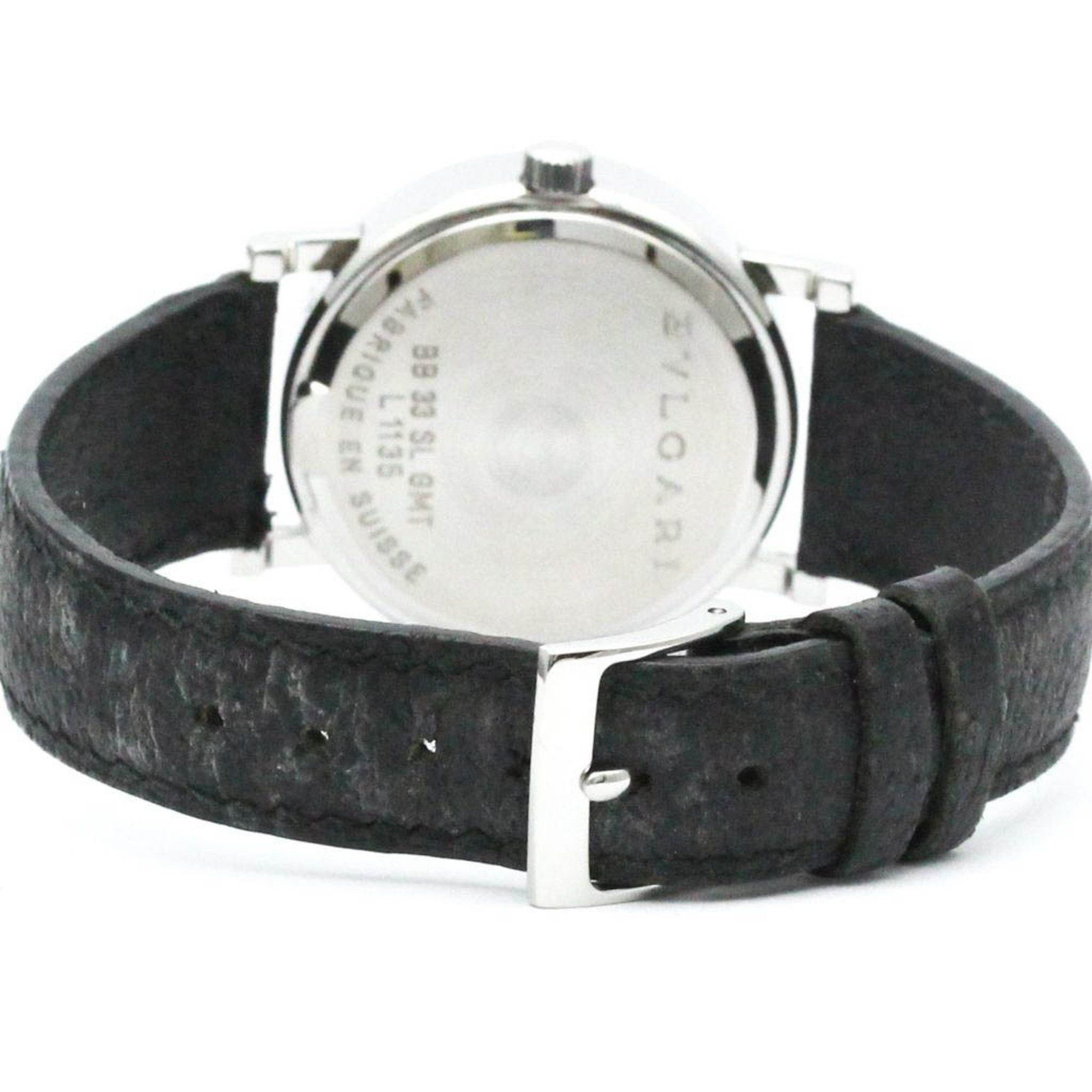 Bvlgari Polished BVLGARI BVLGARI-BVLGARI GMT Automatic Mens Watch BB33SLGMT BF581036 Size ONE SIZE - 5 Thumbnail