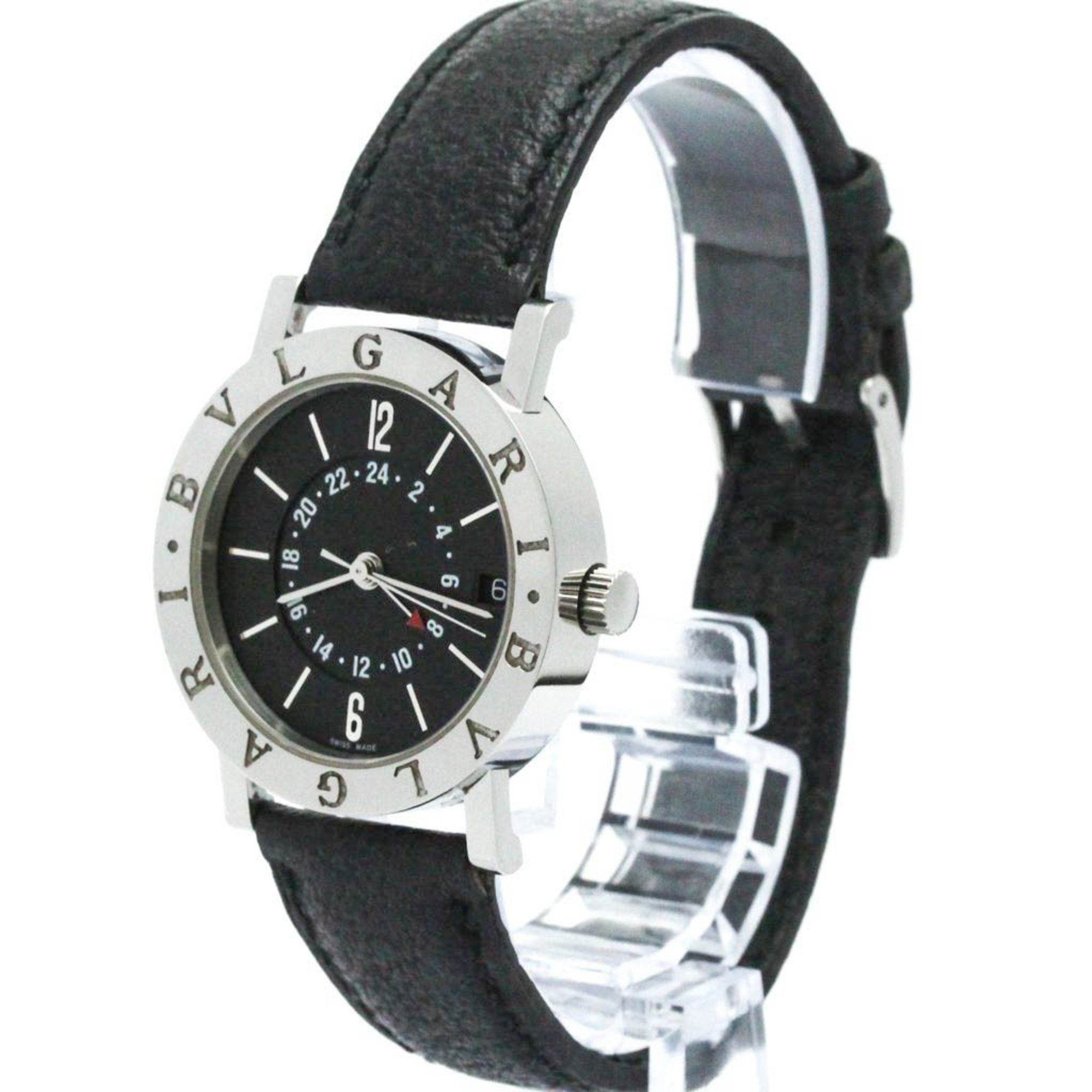Bvlgari Polished BVLGARI BVLGARI-BVLGARI GMT Automatic Mens Watch BB33SLGMT BF581036 Size ONE SIZE - 2 Thumbnail