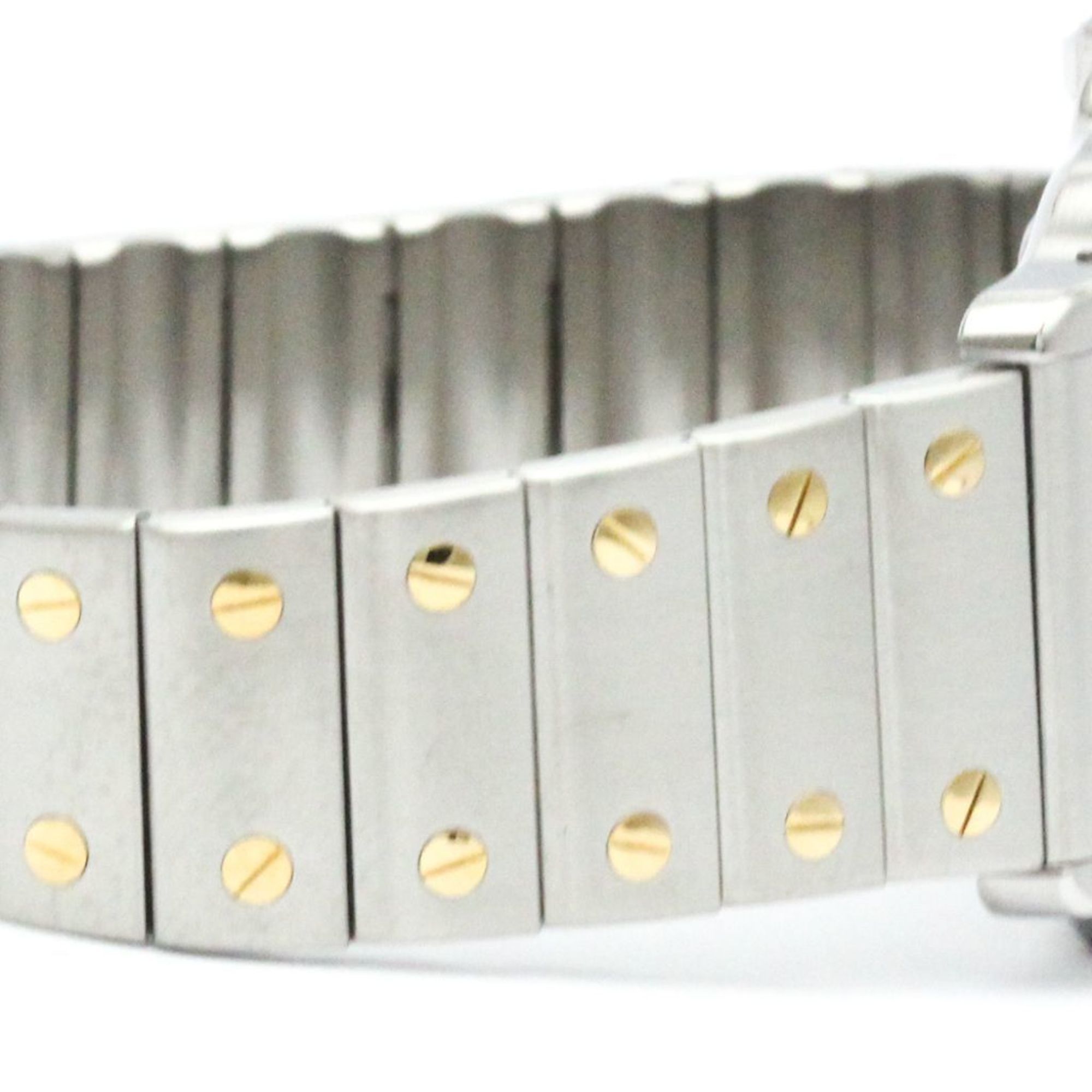 Cartier Polished CARTIER Santos Galbee 18K Gold Steel Quartz Mens Watch 187901 BF578285 Size ONE SIZE - 7 Thumbnail