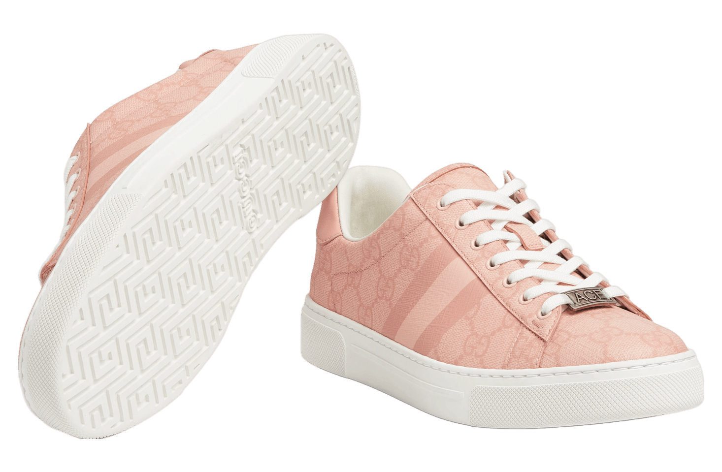 Gucci Gucci Ace Web GG Sneakers SIZE 36.5 Size ONE SIZE - 3 Thumbnail