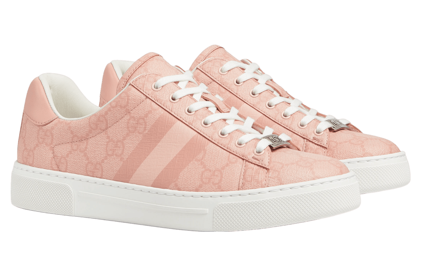 Gucci Gucci Ace Web GG Sneakers SIZE 37.5 Size ONE SIZE - 2 Thumbnail