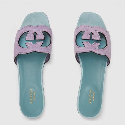 Gucci Gucci Interlocking G Slide Sandals SIZE 39 Size ONE SIZE - 2 Thumbnail