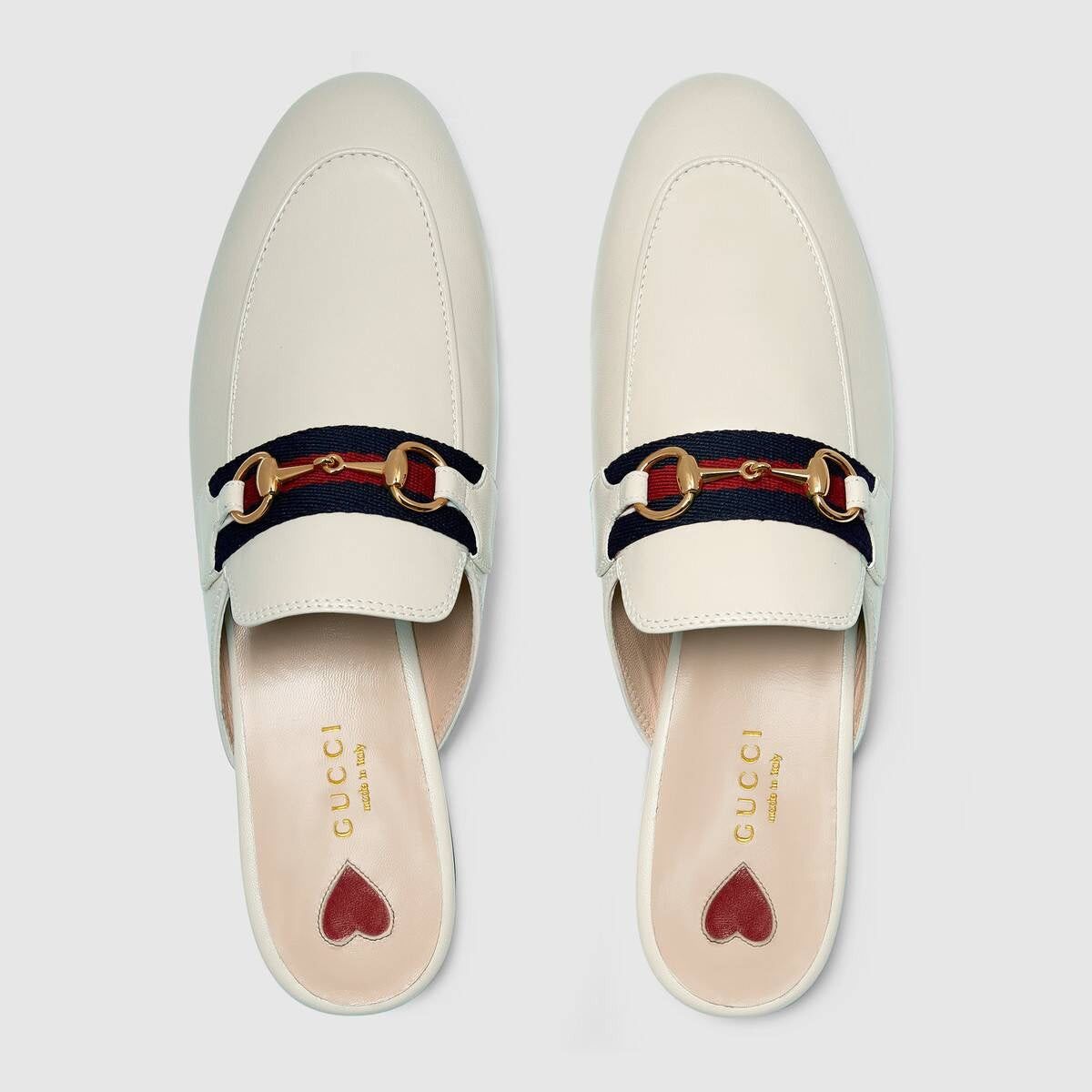 Gucci Gucci Princetown Horsebit Web Slippers SIZE 38 Size ONE SIZE - 3 Thumbnail