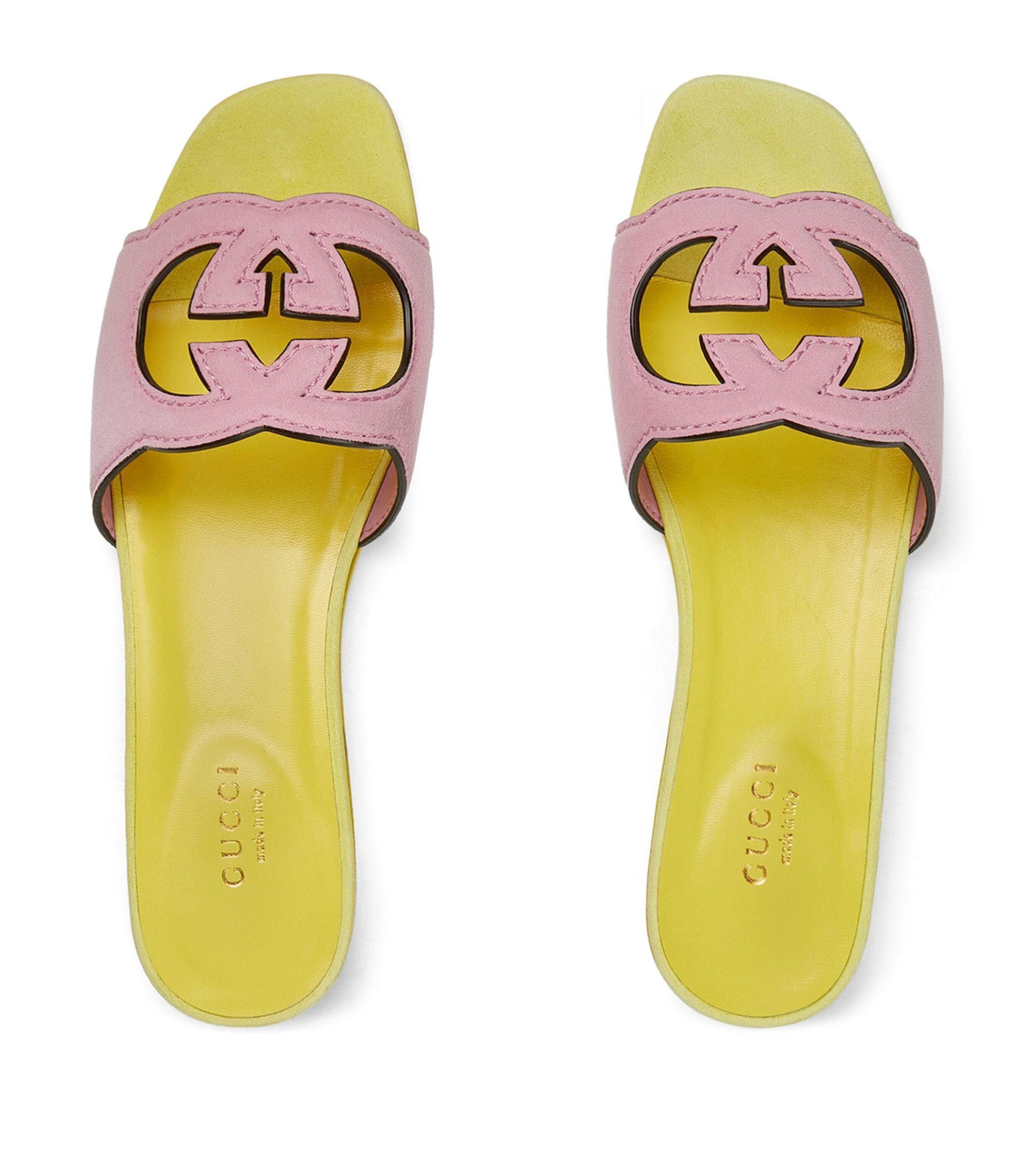 Gucci Gucci Interlocking G Slide Sandals SIZE 38 Size ONE SIZE - 2 Thumbnail