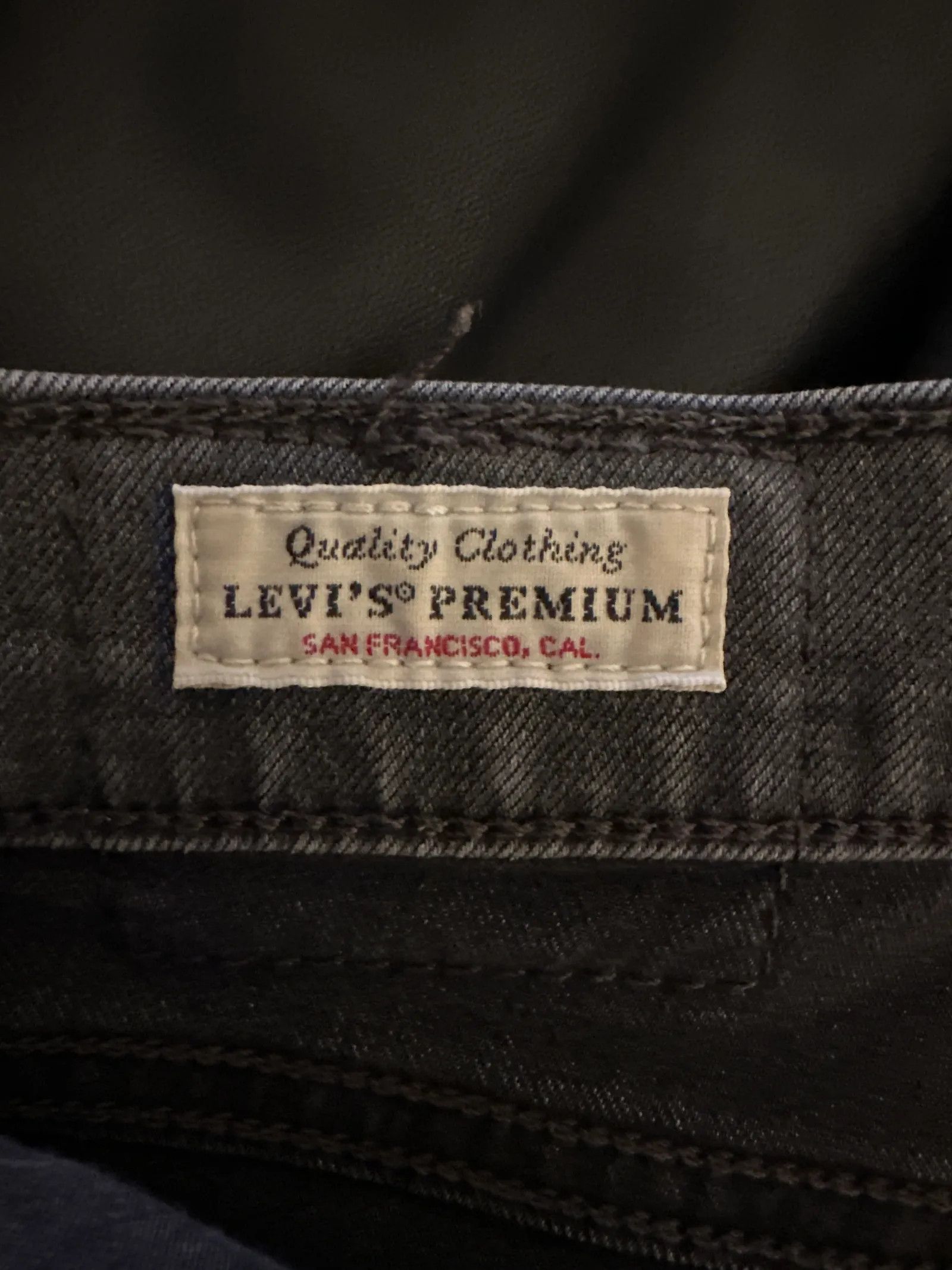 Levi's Levi's Mile High Super Skinny Jeans Size 30" / US 8 / IT 44 - 2 Thumbnail