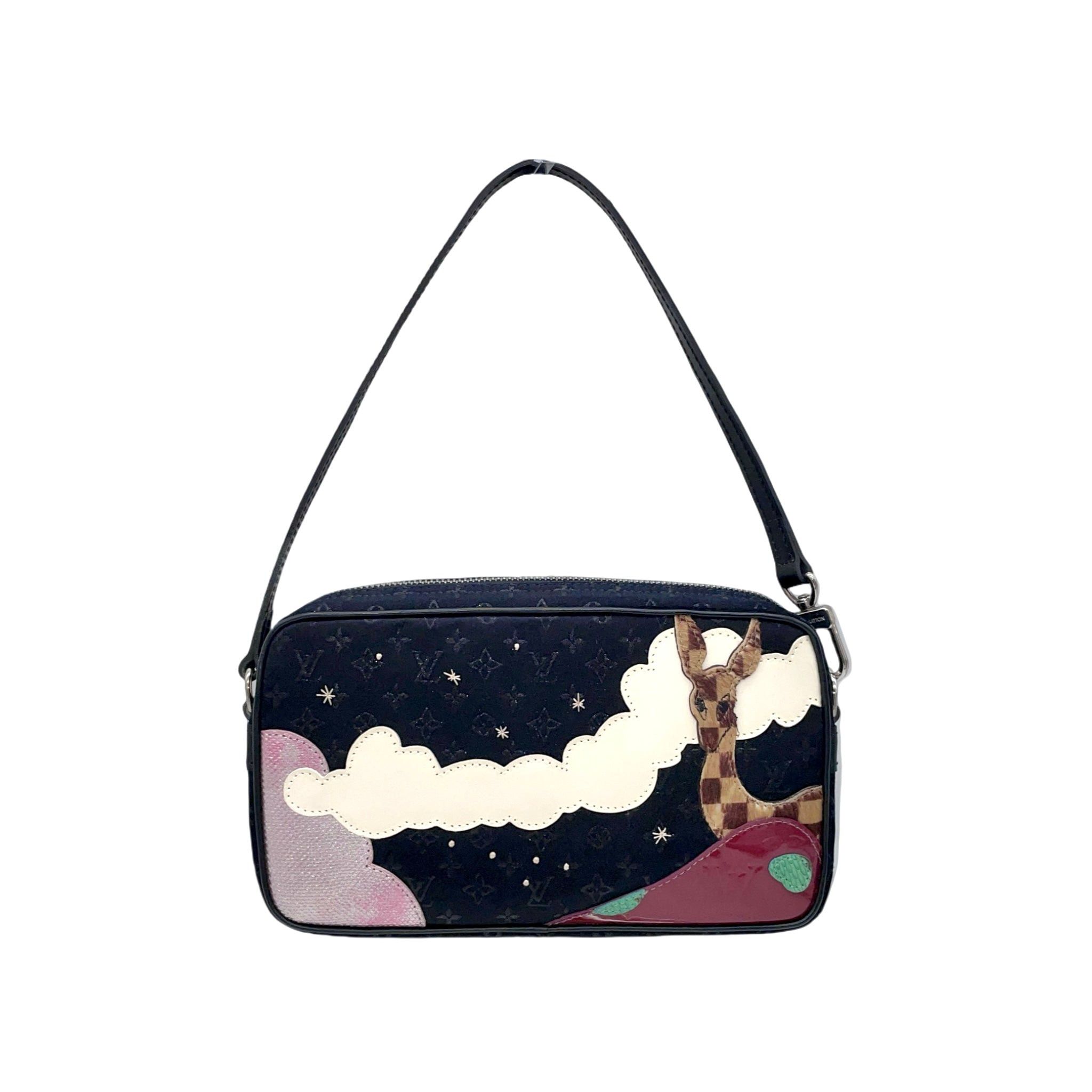 Louis Vuitton Louis Vuitton Monogram Satin Pochette Conte De Fées &Amp; Animal Shoulder Bag M92275 Size ONE SIZE - 4 Thumbnail
