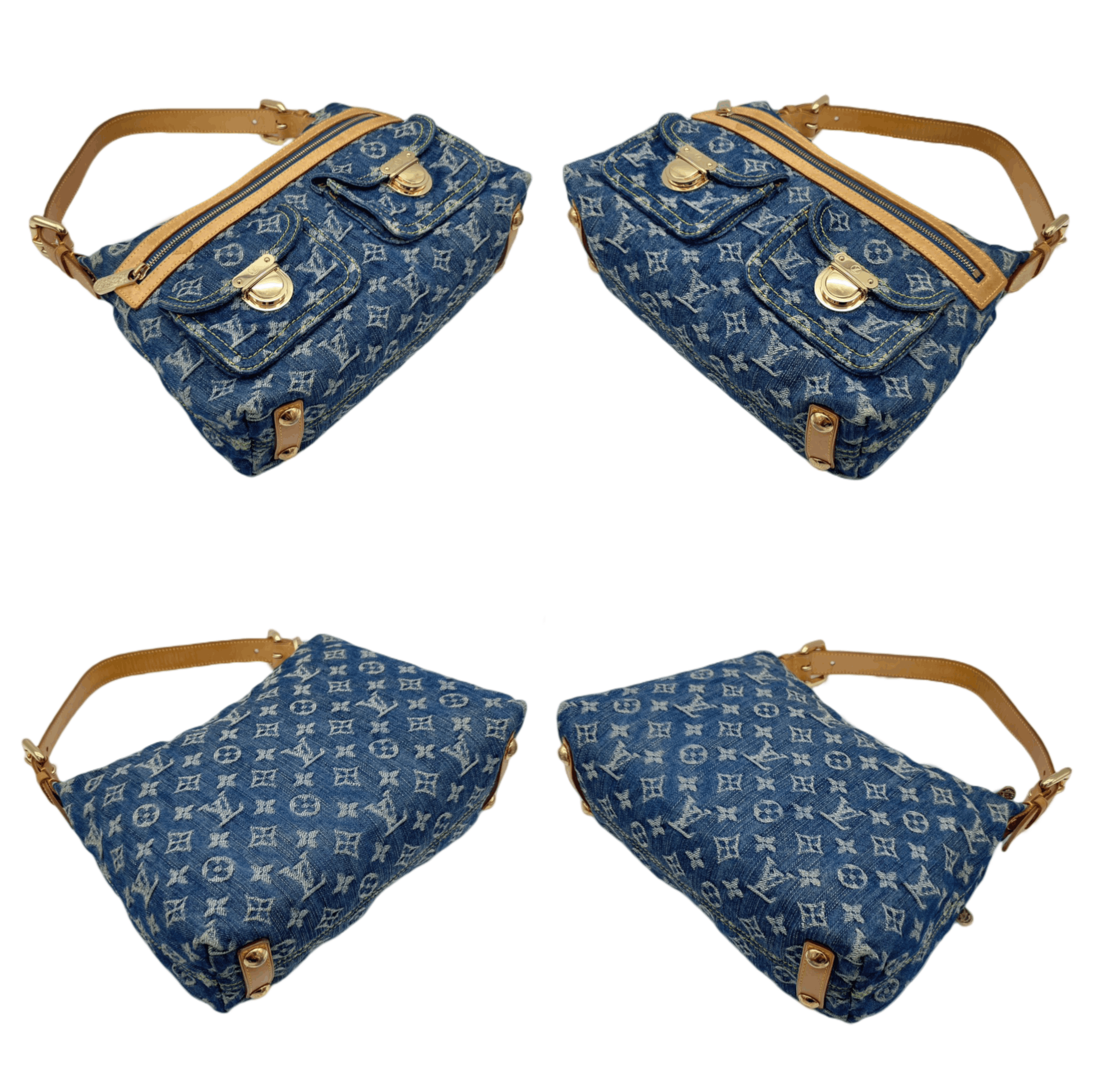 Louis Vuitton Louis Vuitton Monogram Denim Neospidy M95019 Size ONE SIZE - 10 Thumbnail
