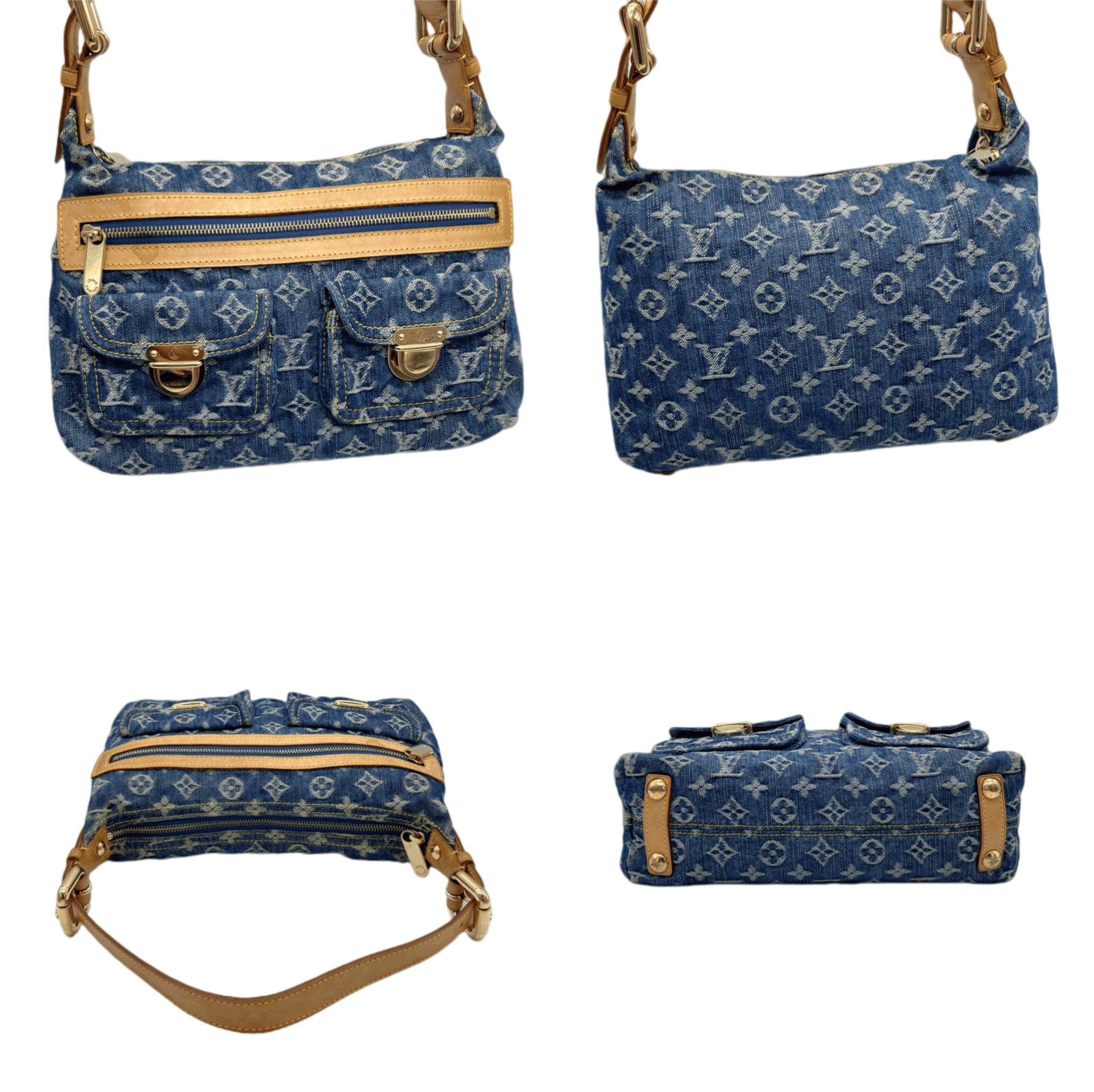 Louis Vuitton Louis Vuitton Monogram Denim Neospidy M95019 Size ONE SIZE - 5 Thumbnail