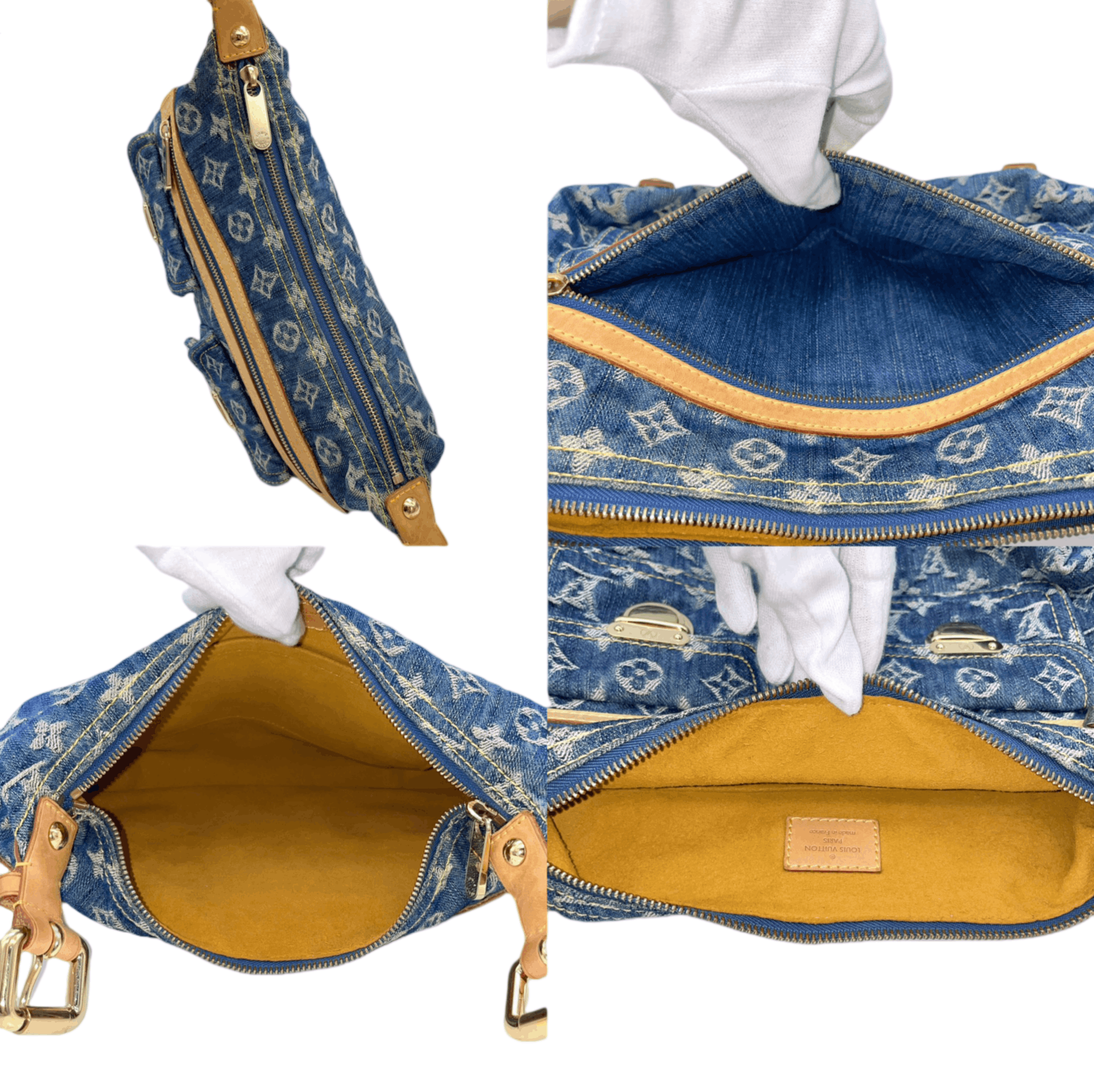 Louis Vuitton Louis Vuitton Monogram Denim Neospidy M95019 Size ONE SIZE - 12 Thumbnail
