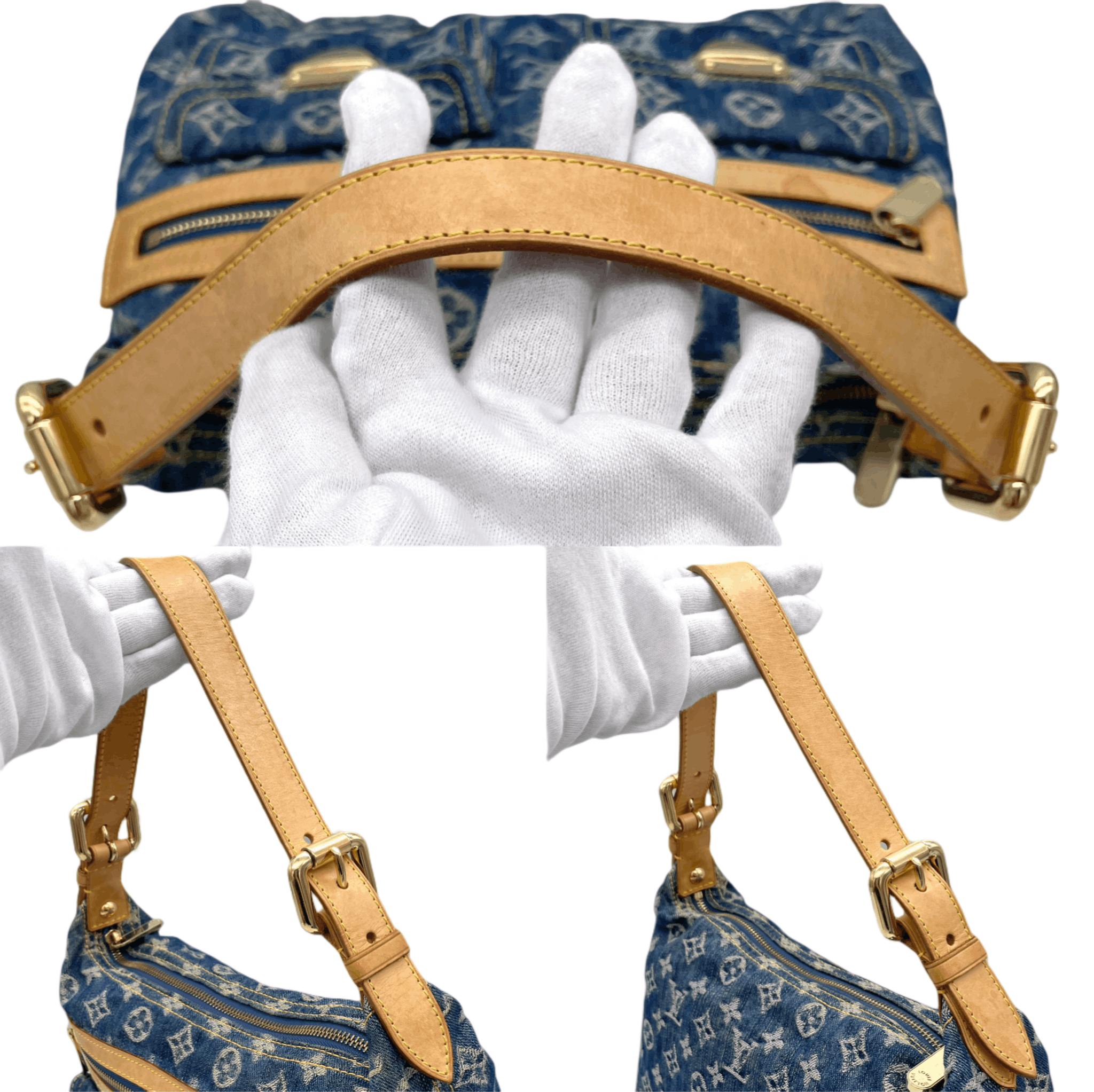 Louis Vuitton Louis Vuitton Monogram Denim Neospidy M95019 Size ONE SIZE - 8 Thumbnail