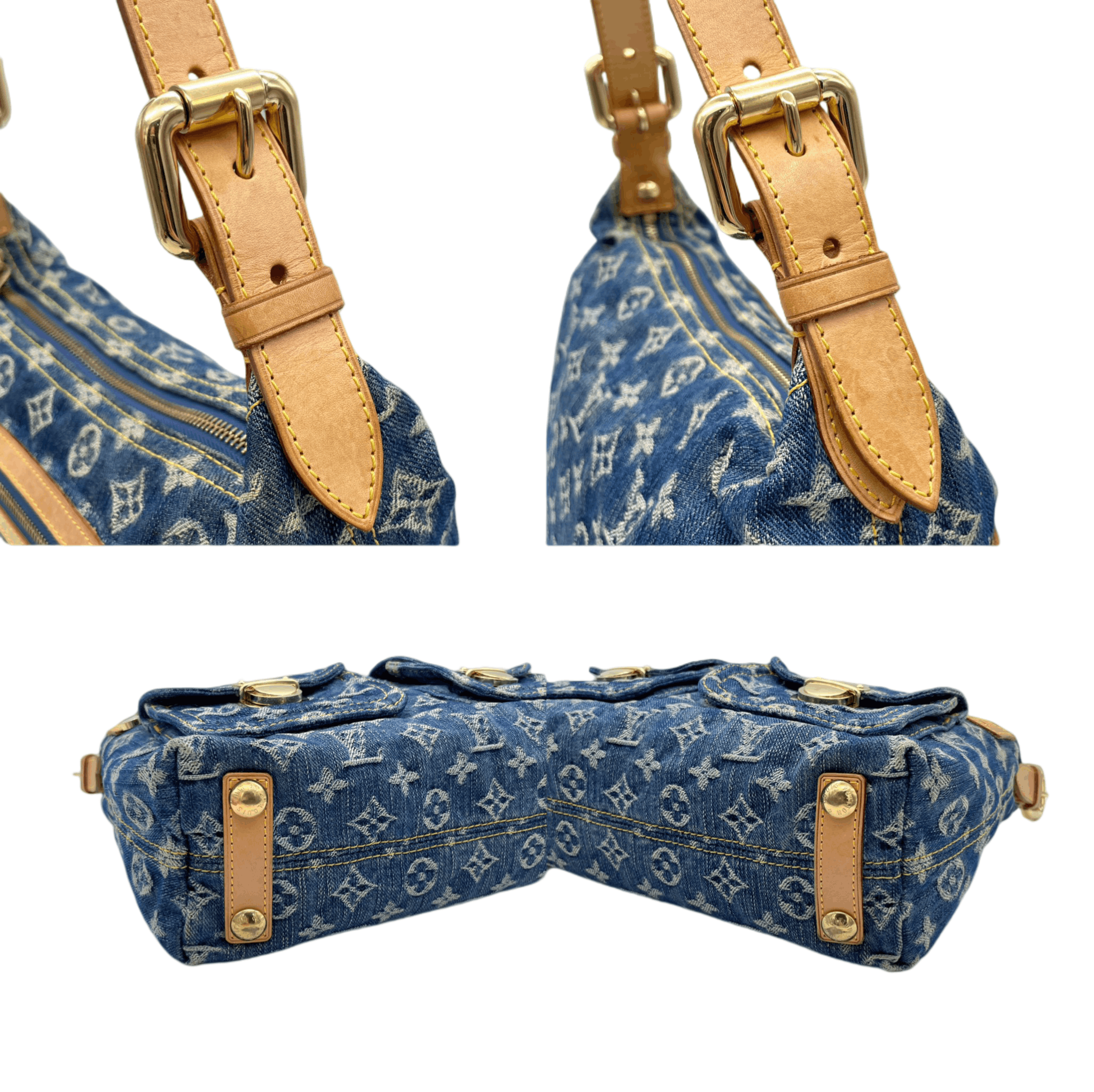 Louis Vuitton Louis Vuitton Monogram Denim Neospidy M95019 Size ONE SIZE - 9 Thumbnail