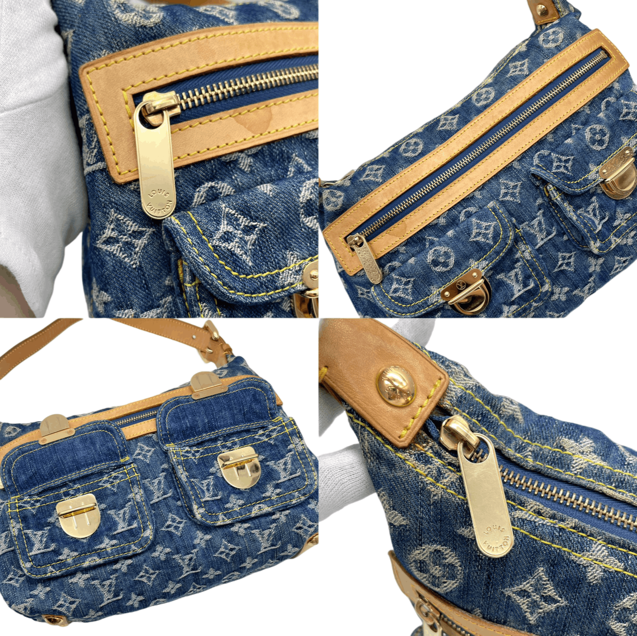Louis Vuitton Louis Vuitton Monogram Denim Neospidy M95019 Size ONE SIZE - 6 Thumbnail