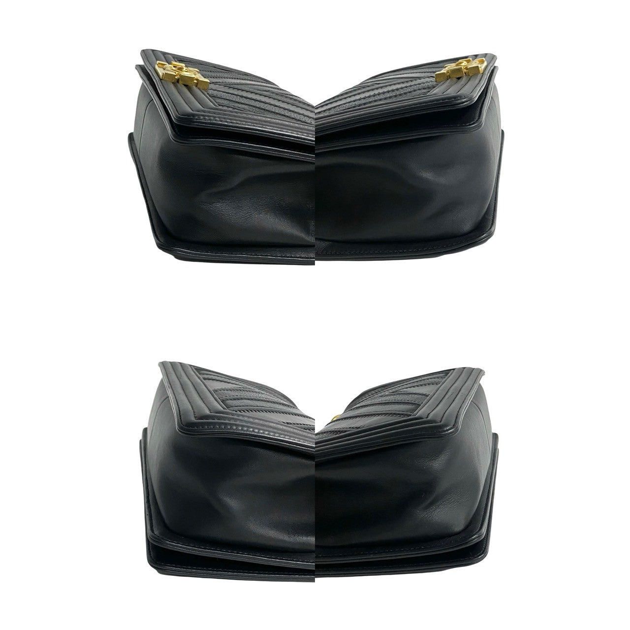 Chanel Chanel Shoulder Bag Black Leather Size ONE SIZE - 7 Thumbnail