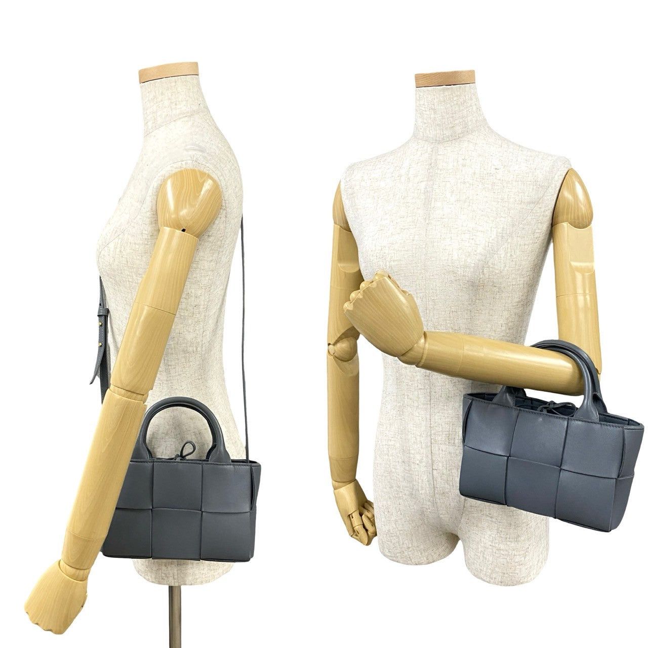 Bottega Veneta Bottega Veneta Shoulder Bag Grey Leather Size ONE SIZE - 2 Thumbnail