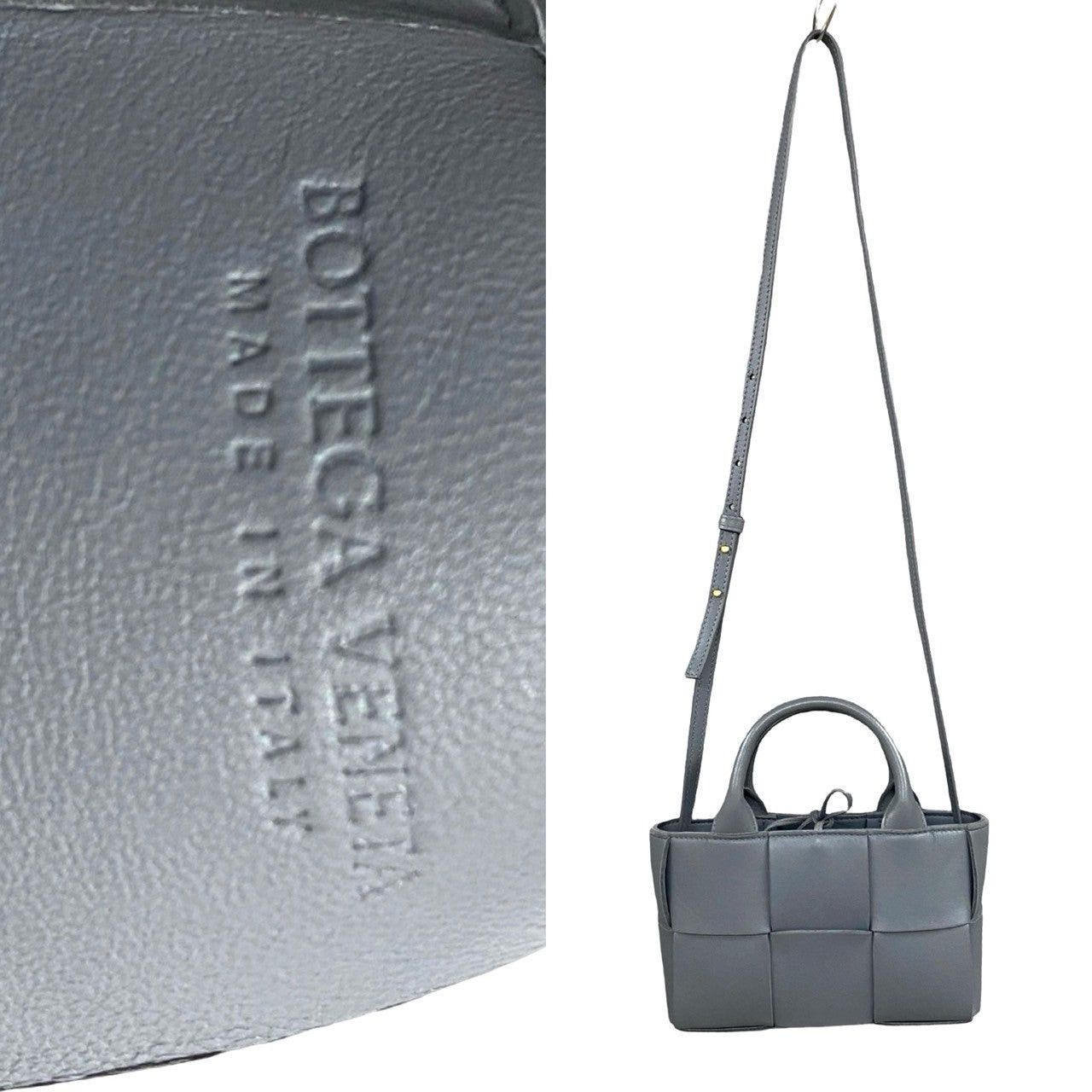 Bottega Veneta Bottega Veneta Shoulder Bag Grey Leather Size ONE SIZE - 3 Thumbnail